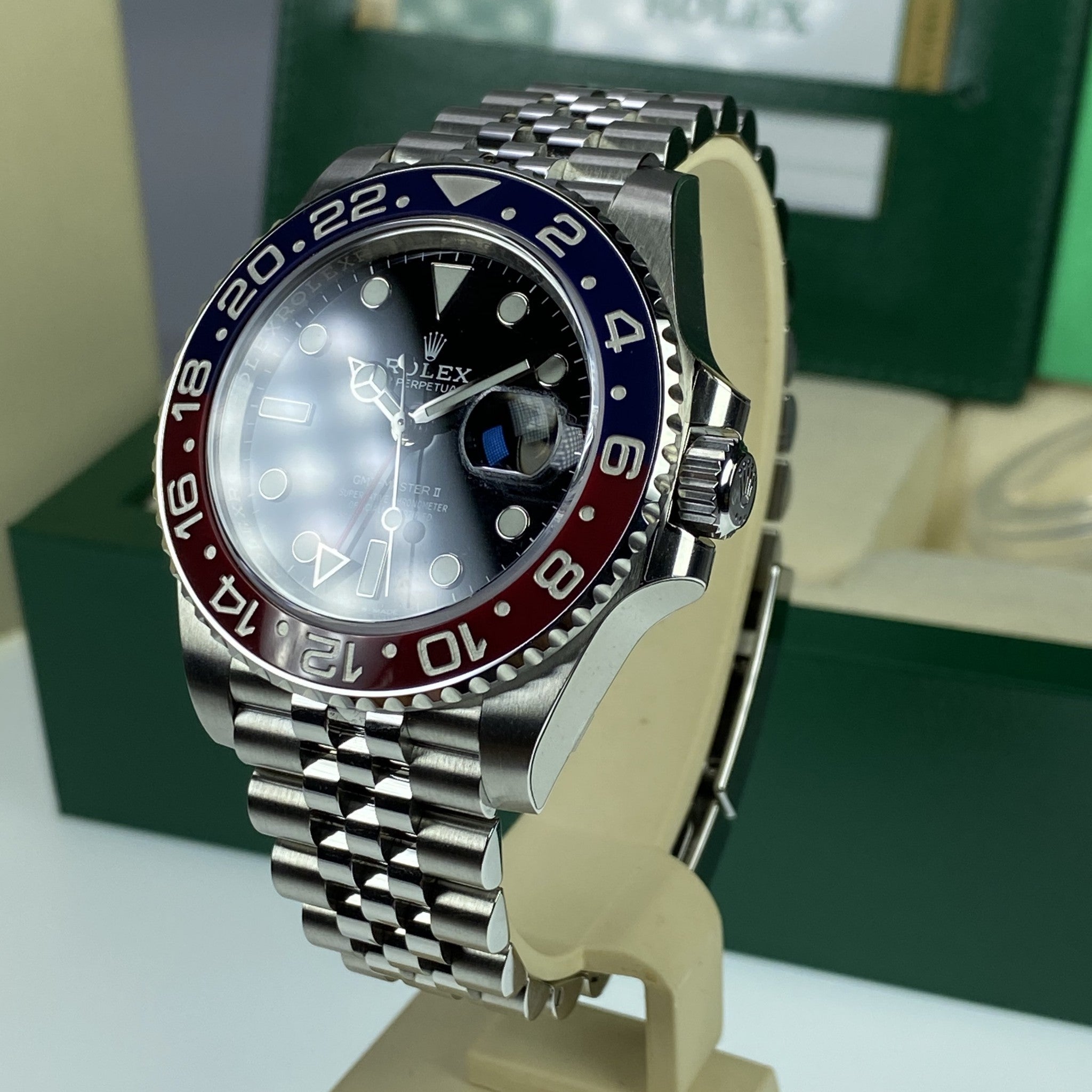 2020 Rolex GMT-Master 126710BLRO Pepsi Unworn Complete