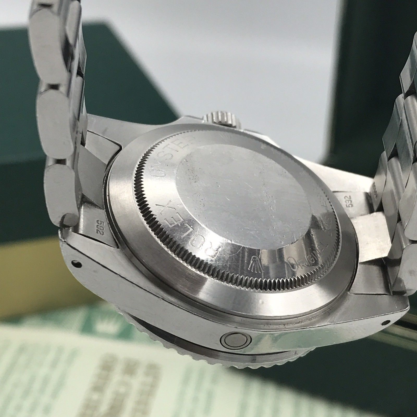 Rolex 16660 Sea-Dweller transitional Model Box Papers Unpolished