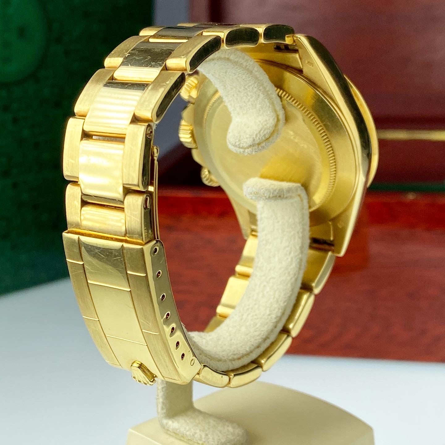 Vintage Rolex Daytona 16528 Porcelain Floating Dial 18k zenith 1988 R Serial