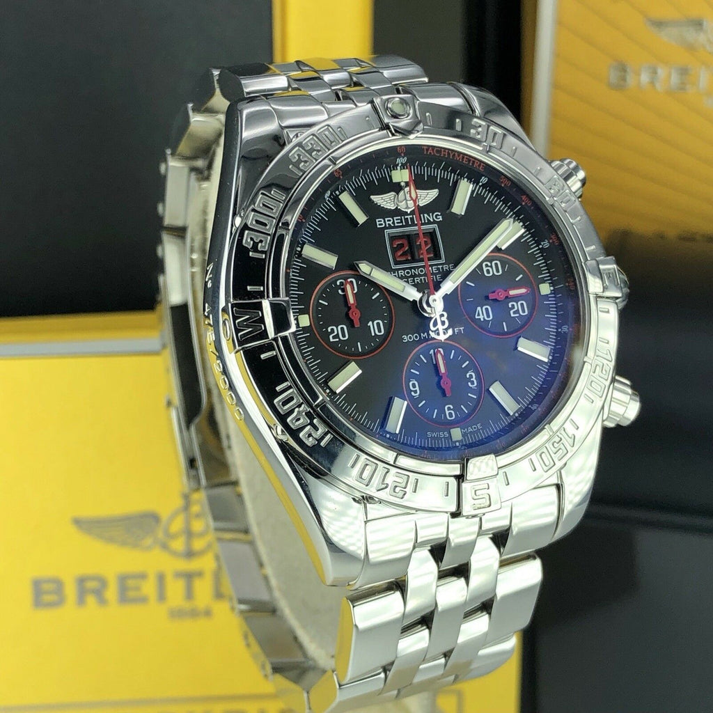 Breitling Chronomat Blackbird Red Strike Limited Edition Box & Papers