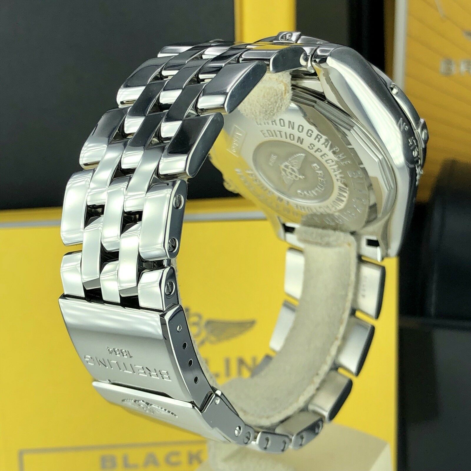 Breitling Chronomat Blackbird Red Strike Limited Edition Box & Papers
