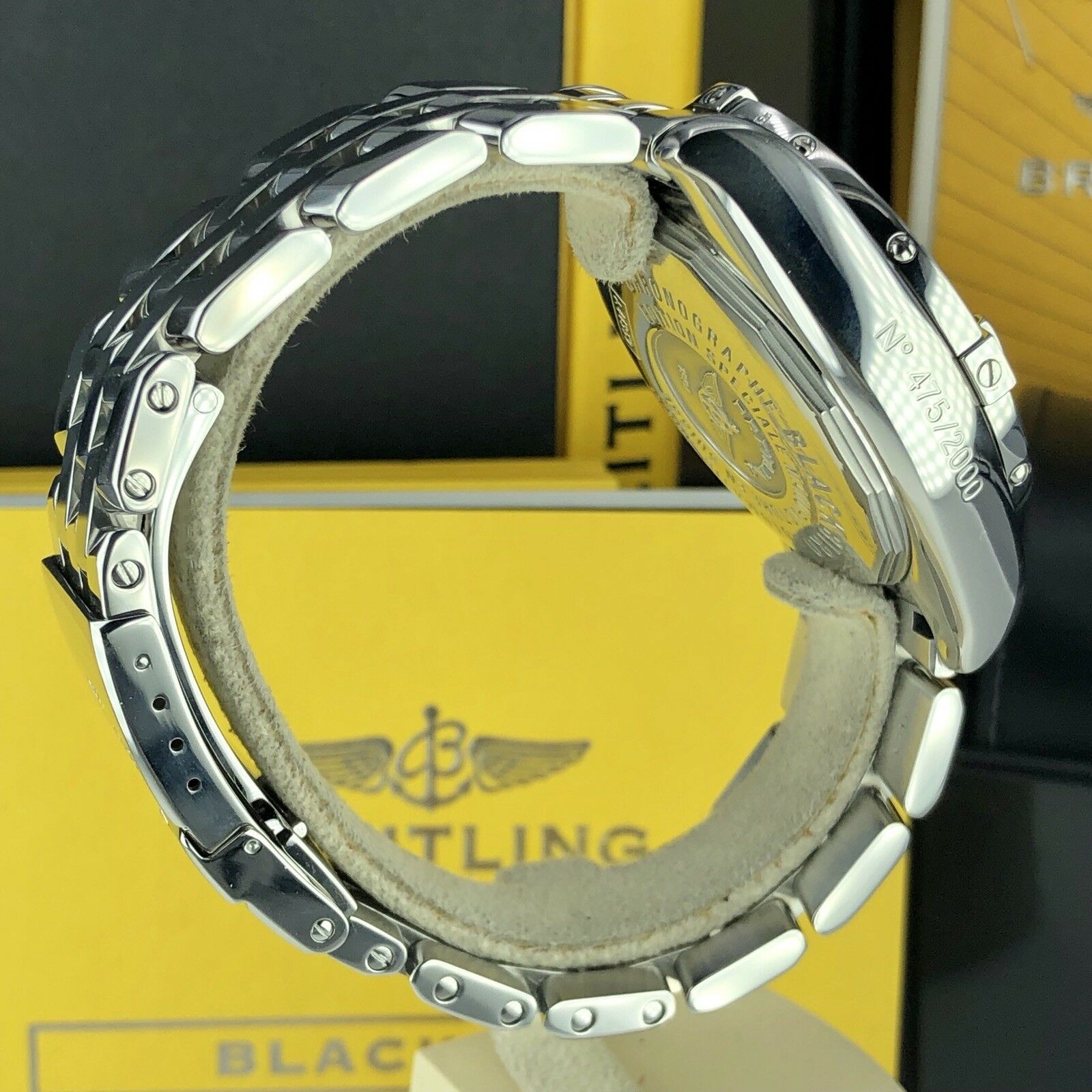 Breitling Chronomat Blackbird Red Strike Limited Edition Box & Papers