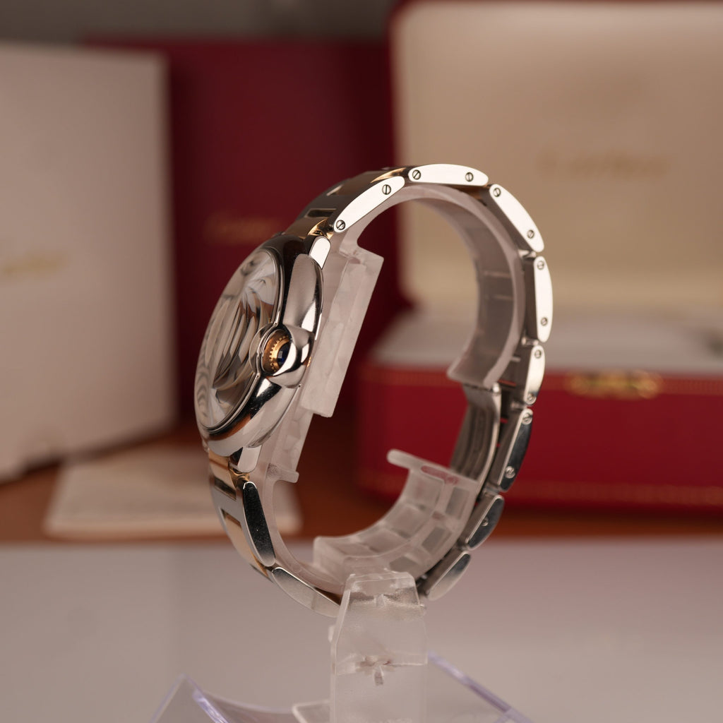 Cartier Ballon Bleu 36mm Steel and Yellow Gold W6920047 with Box and Papers
