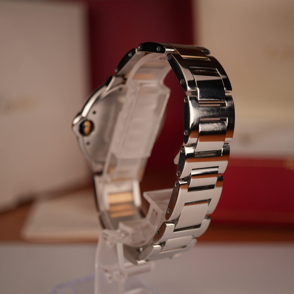 Cartier Ballon Bleu 36mm Steel and Yellow Gold W6920047 with Box and Papers