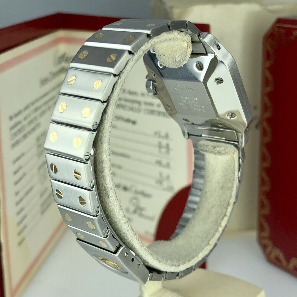 Cartier Santos Gablee Automatic Large Men Size With Box & Papers