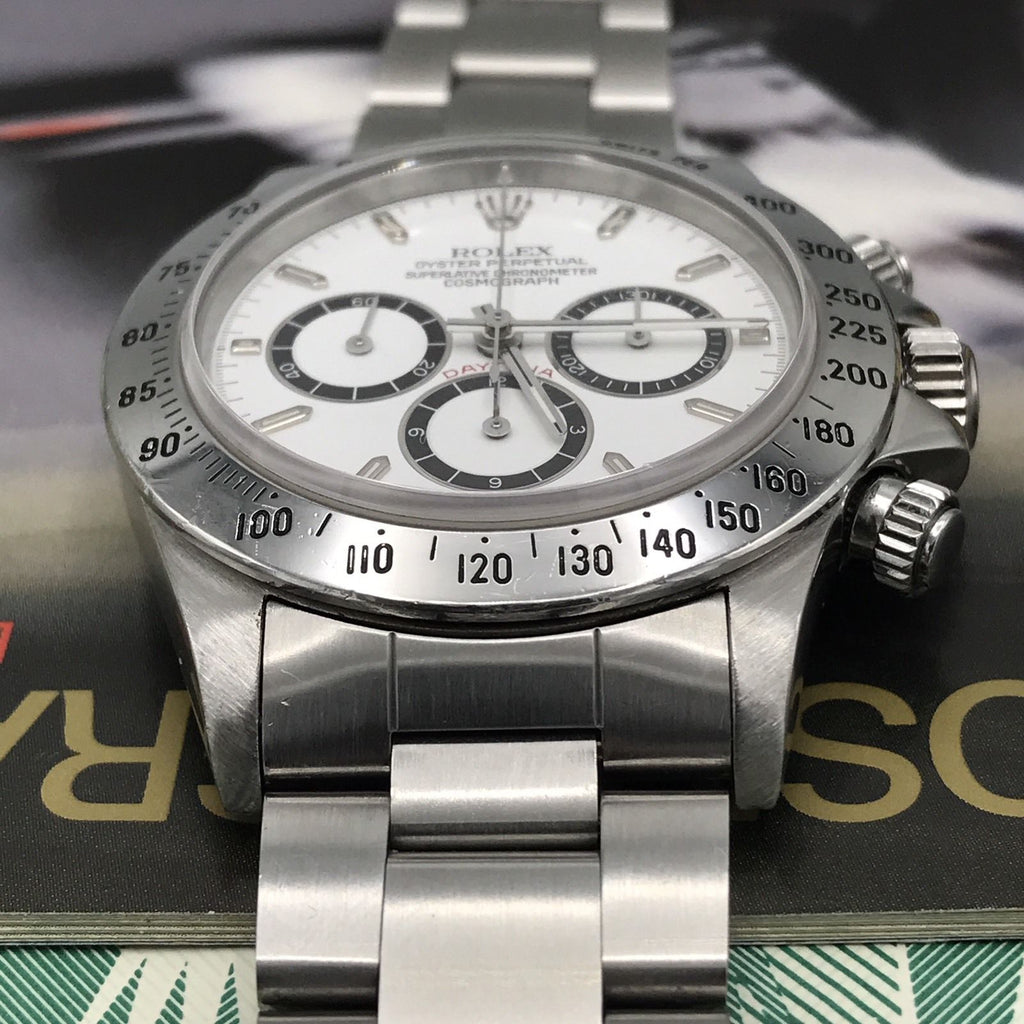 Rolex Daytona 16520 Zenith 4 Line 1989 L2 Serial 225 BEZEL FULL SET Papers