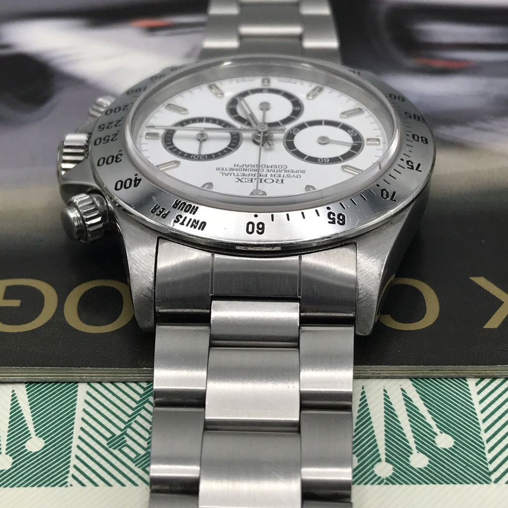 Rolex Daytona 16520 Zenith 4 Line 1989 L2 Serial 225 BEZEL FULL SET Papers