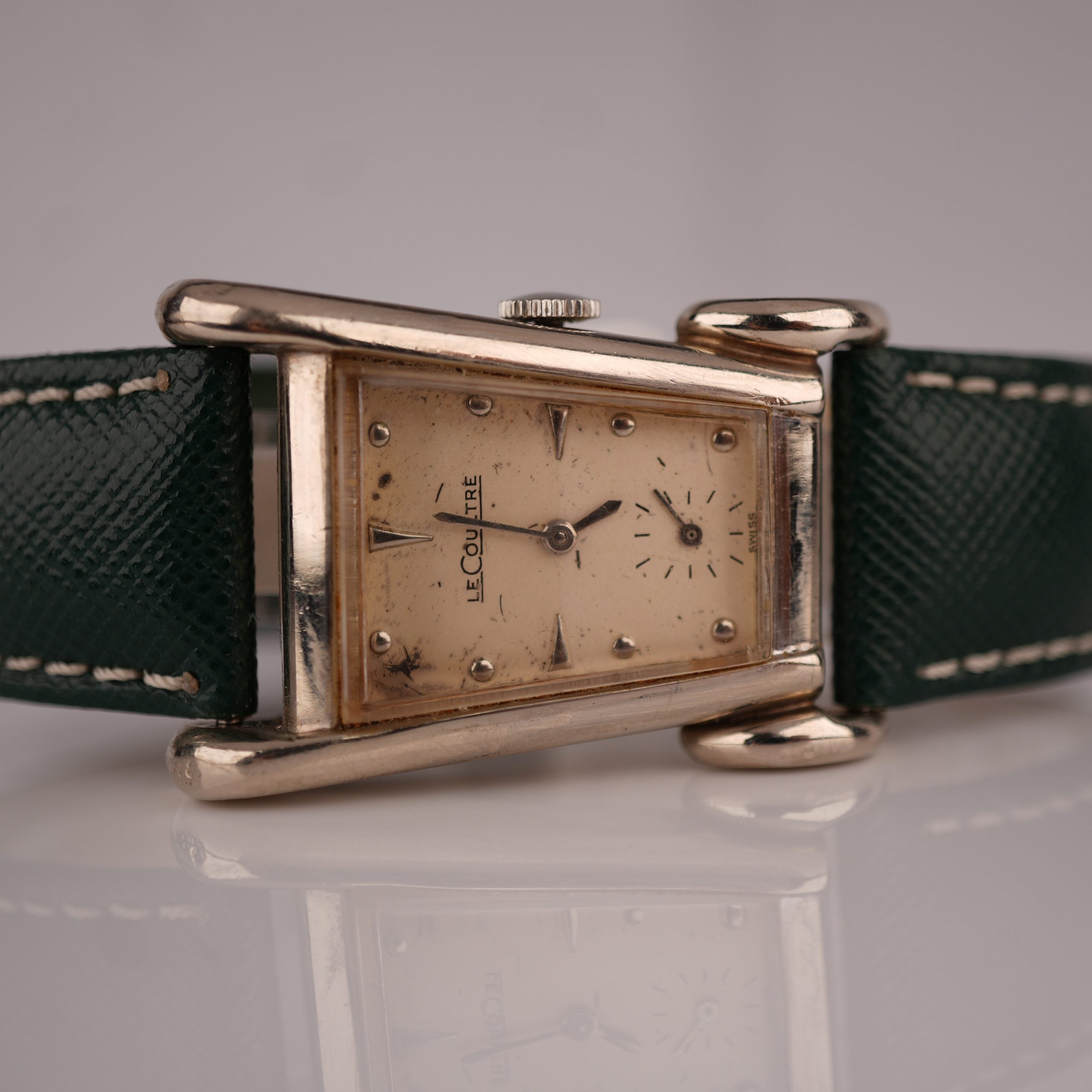1940’s Vintage LeCoultre “Aristocrat” Grasshopper
