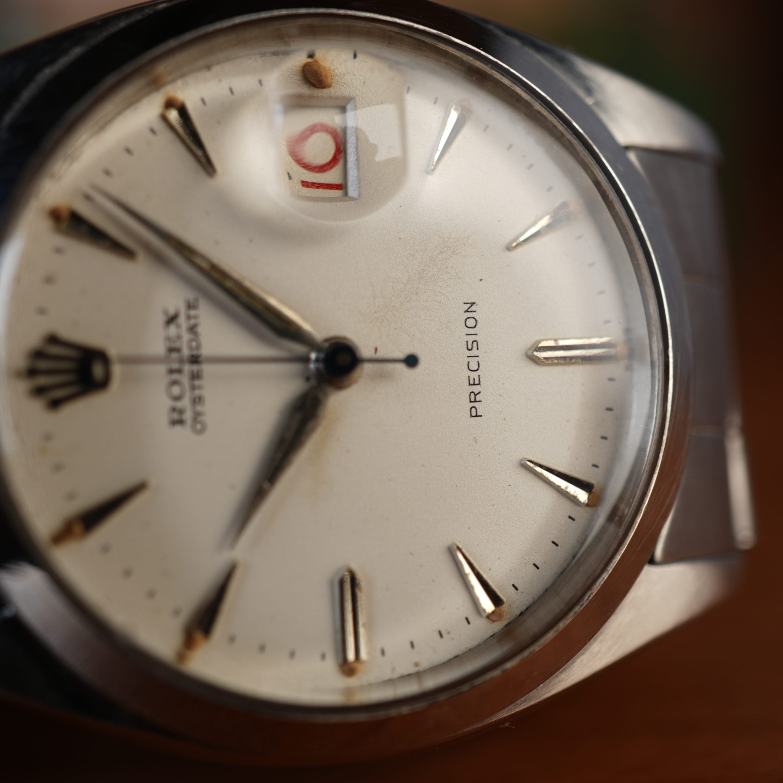 1959 Rolex 6494 Oysterdate Precision with Original Big Logo Bracelet