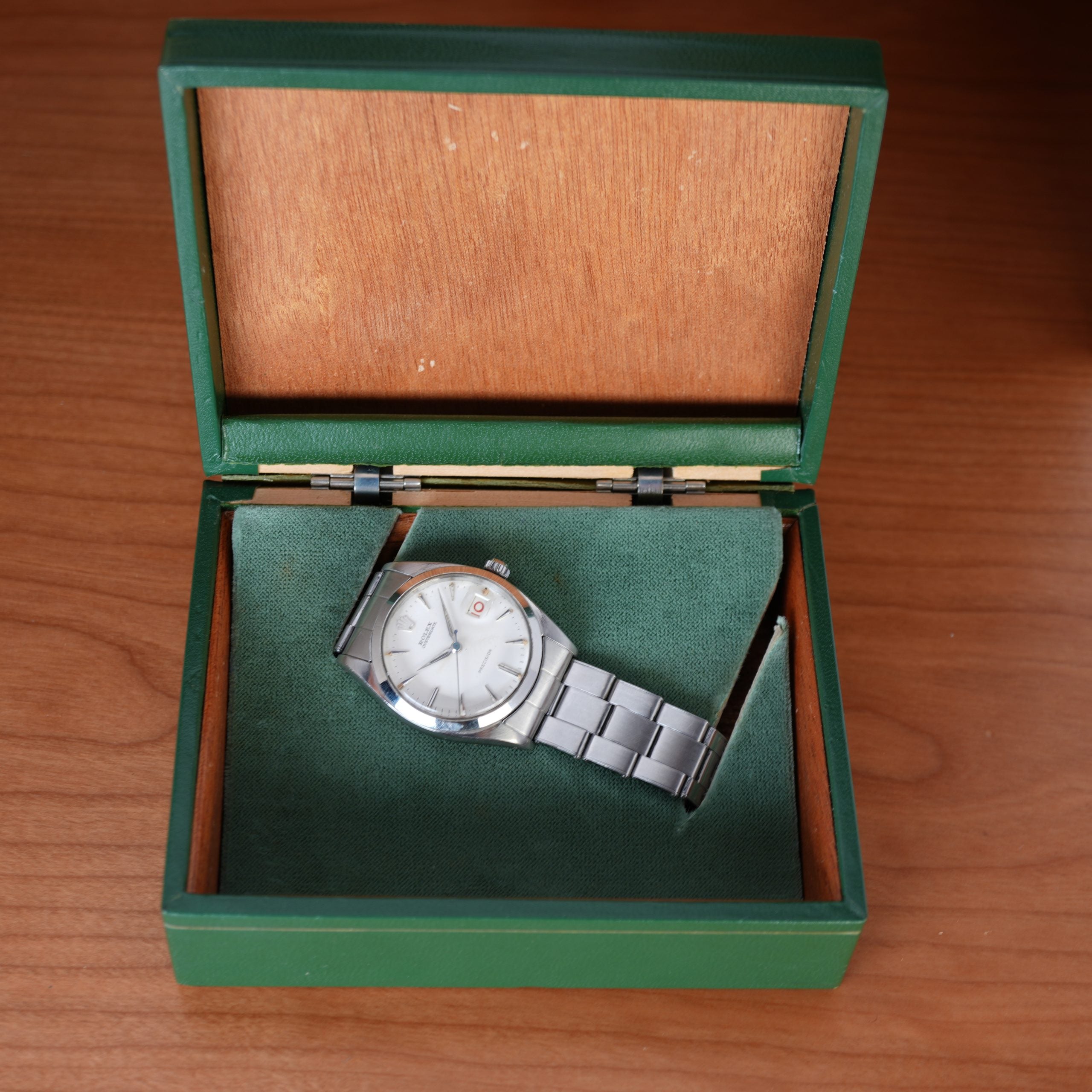 1959 Rolex 6494 Oysterdate Precision with Original Big Logo Bracelet