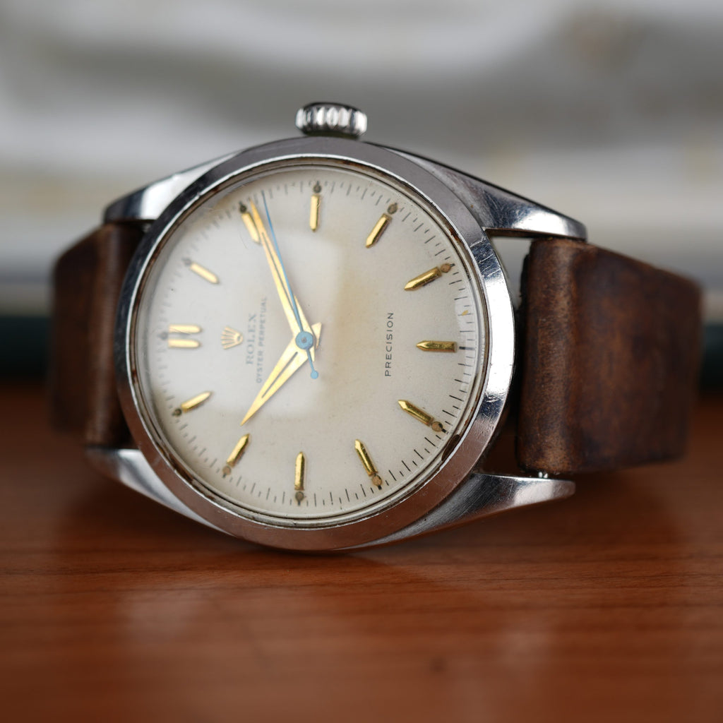 1953 Rolex 6298 Oyster Perpetual 36mm Pre-Explorer Unpolished