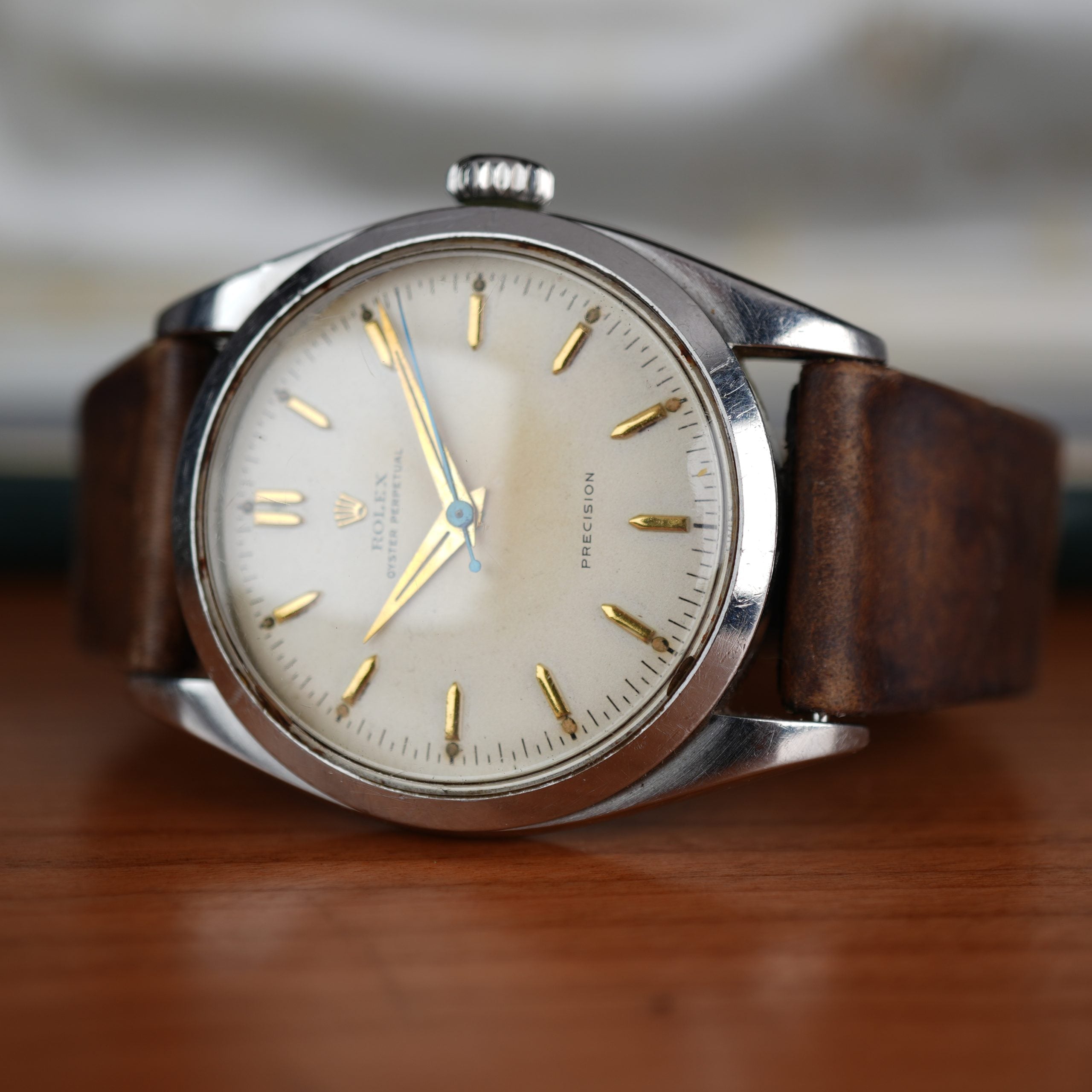 1953 Rolex 6298 Oyster Perpetual 36mm Pre-Explorer Unpolished