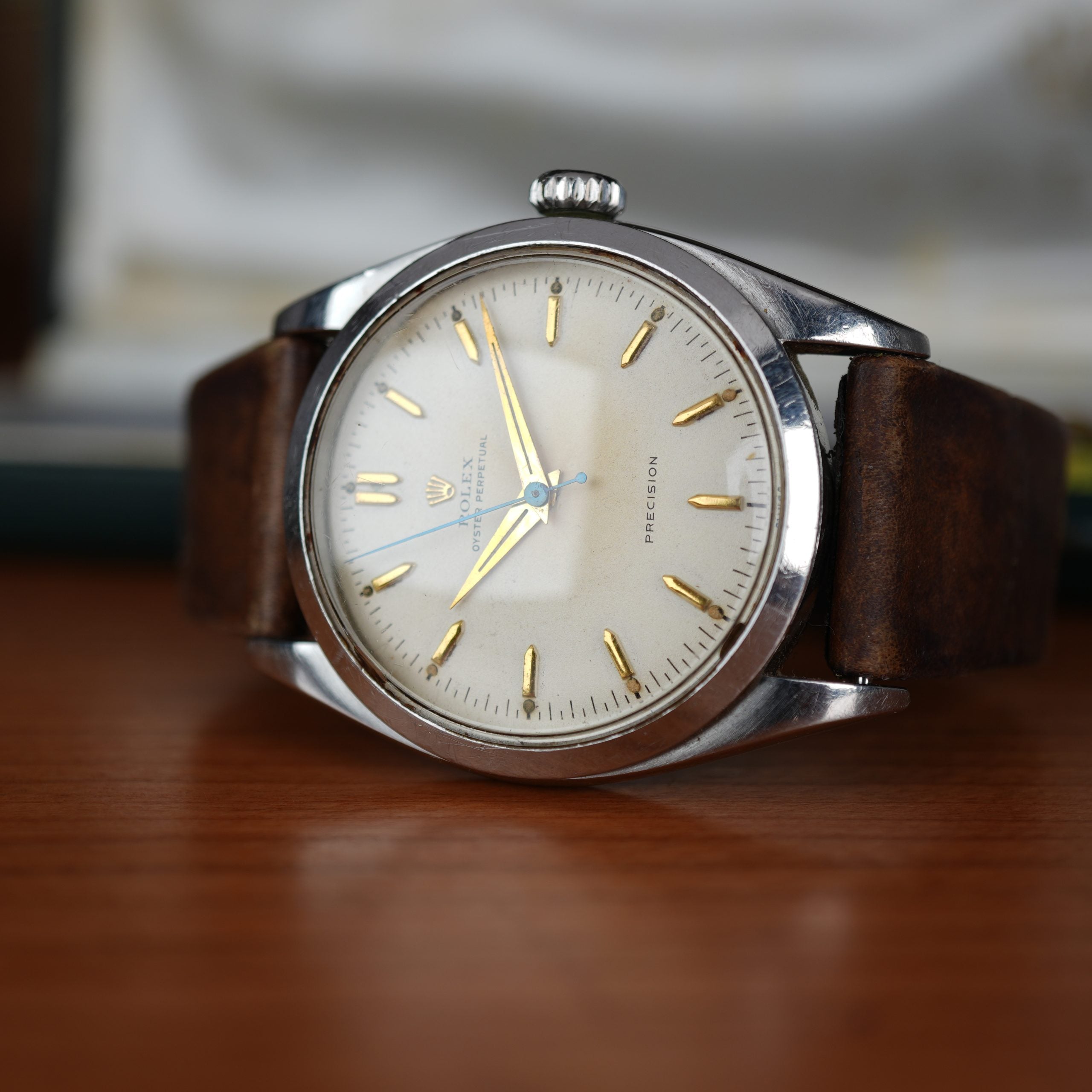 1953 Rolex 6298 Oyster Perpetual 36mm Pre-Explorer Unpolished