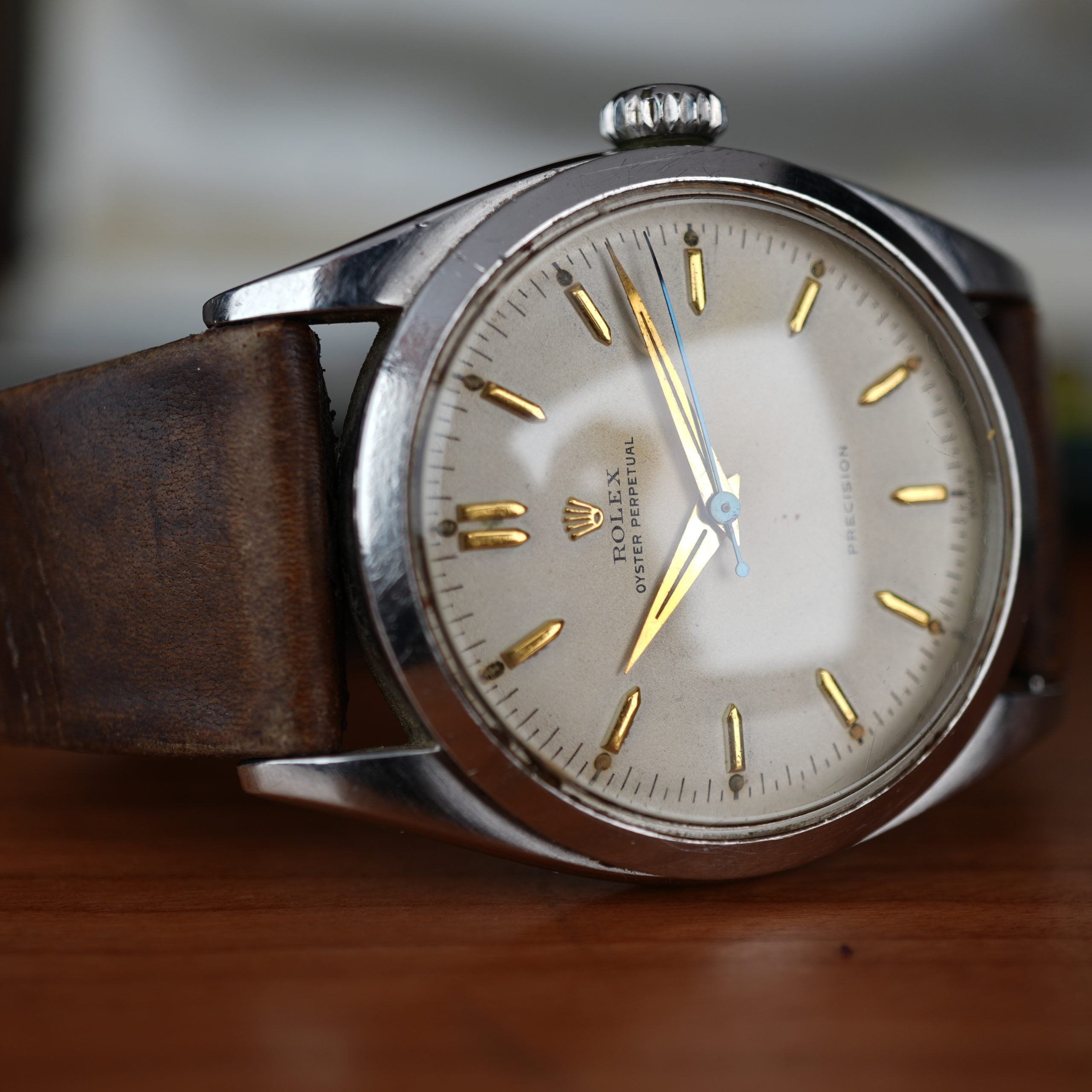 1953 Rolex 6298 Oyster Perpetual 36mm Pre-Explorer Unpolished