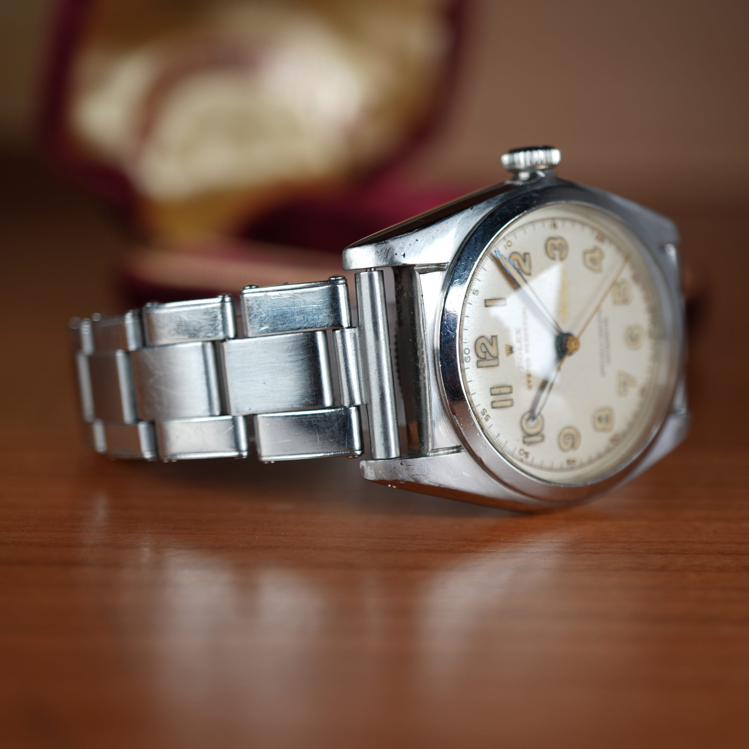 1948 Rolex 5050 Oyster Perpetual Bubbleback Mint Condition