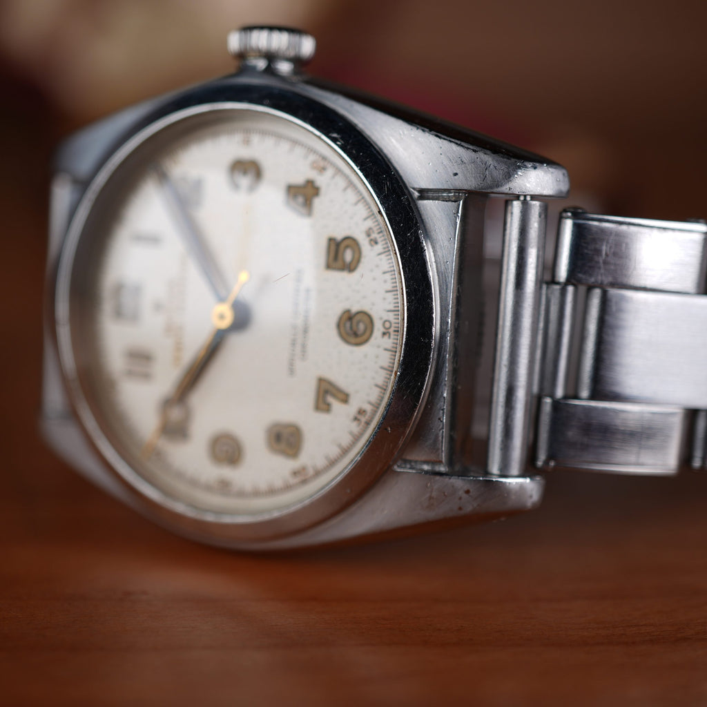 1948 Rolex 5050 Oyster Perpetual Bubbleback Mint Condition