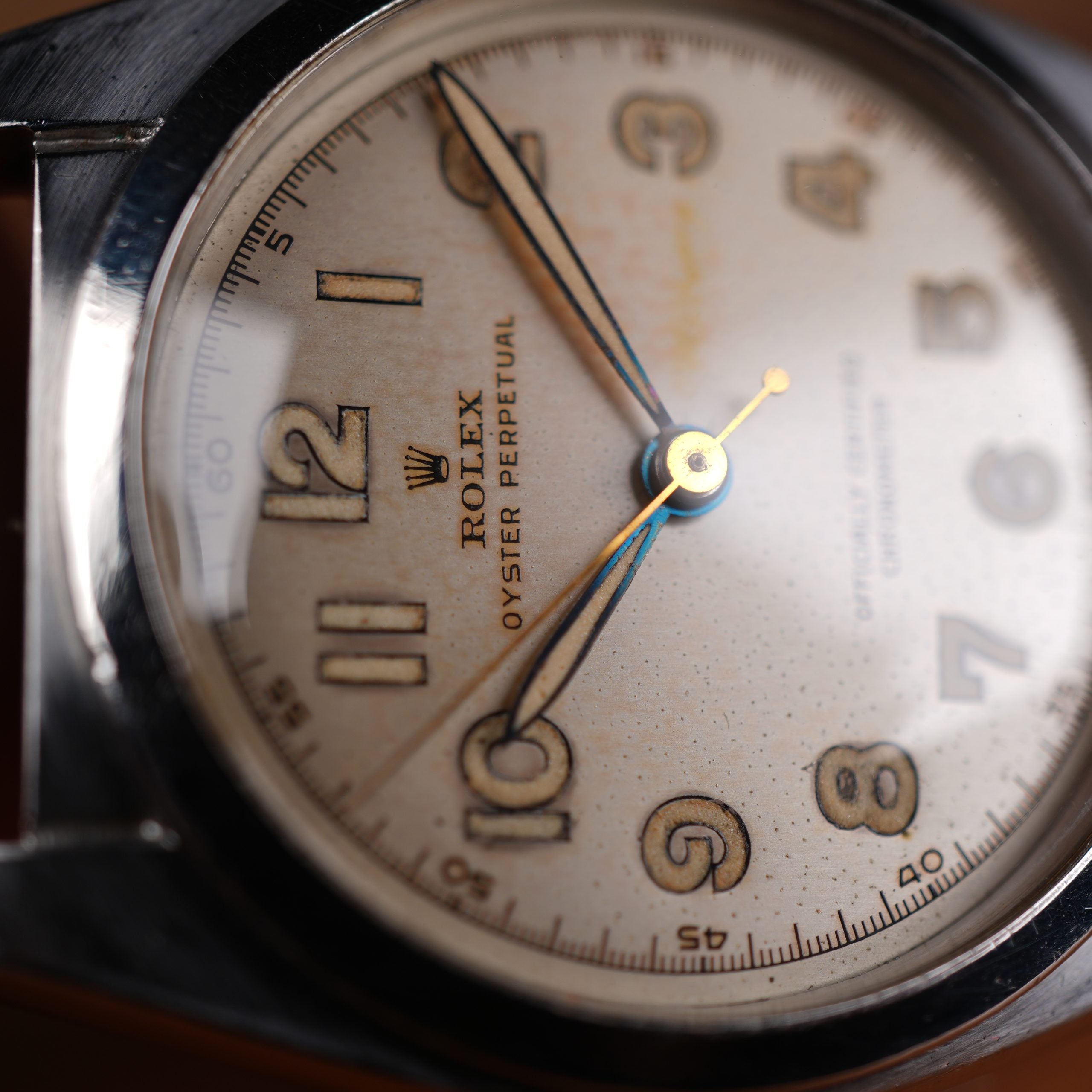 1948 Rolex 5050 Oyster Perpetual Bubbleback Mint Condition