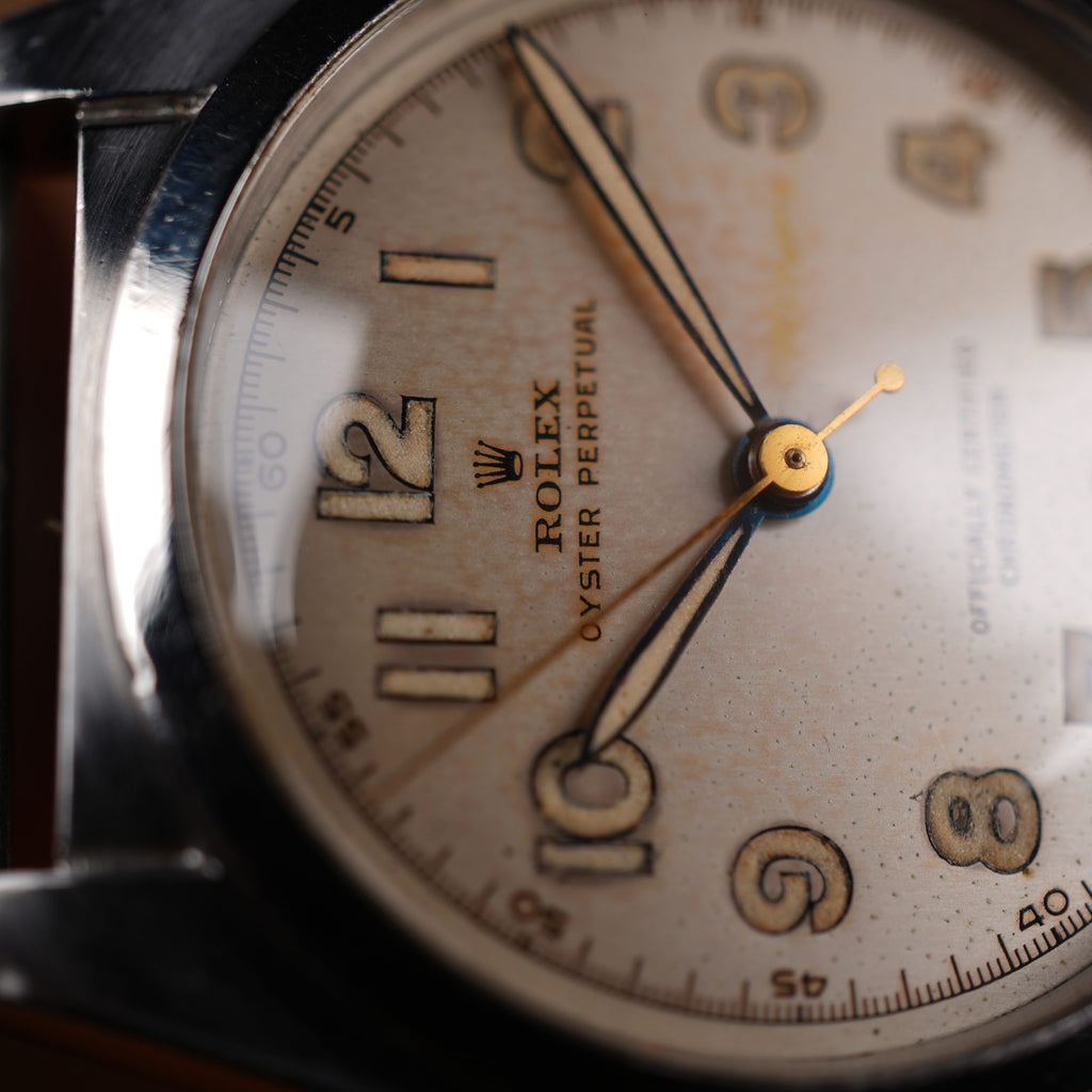 1948 Rolex 5050 Oyster Perpetual Bubbleback Mint Condition