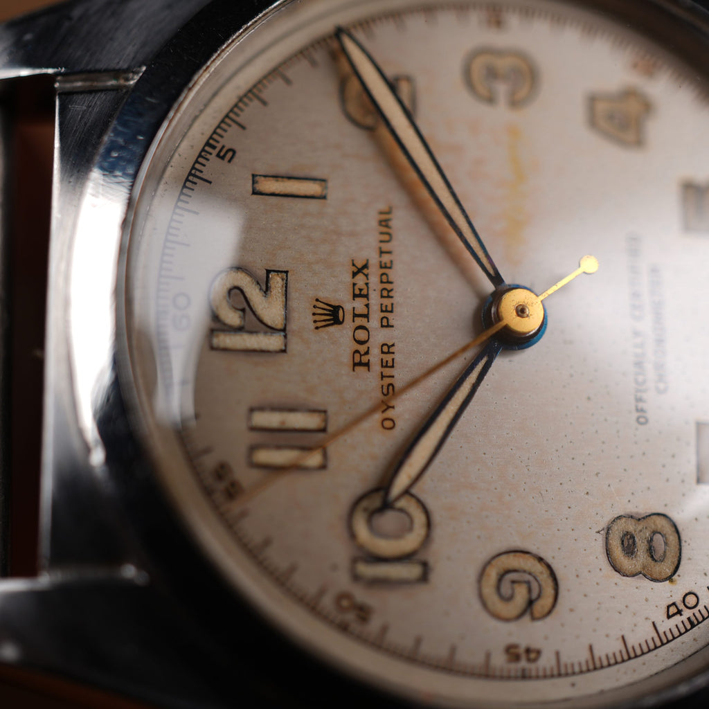 1948 Rolex 5050 Oyster Perpetual Bubbleback Mint Condition