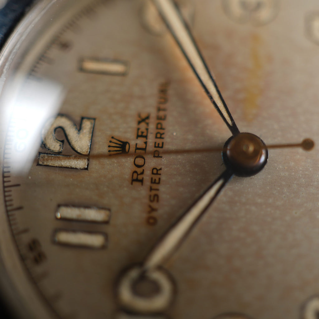 1948 Rolex 5050 Oyster Perpetual Bubbleback Mint Condition