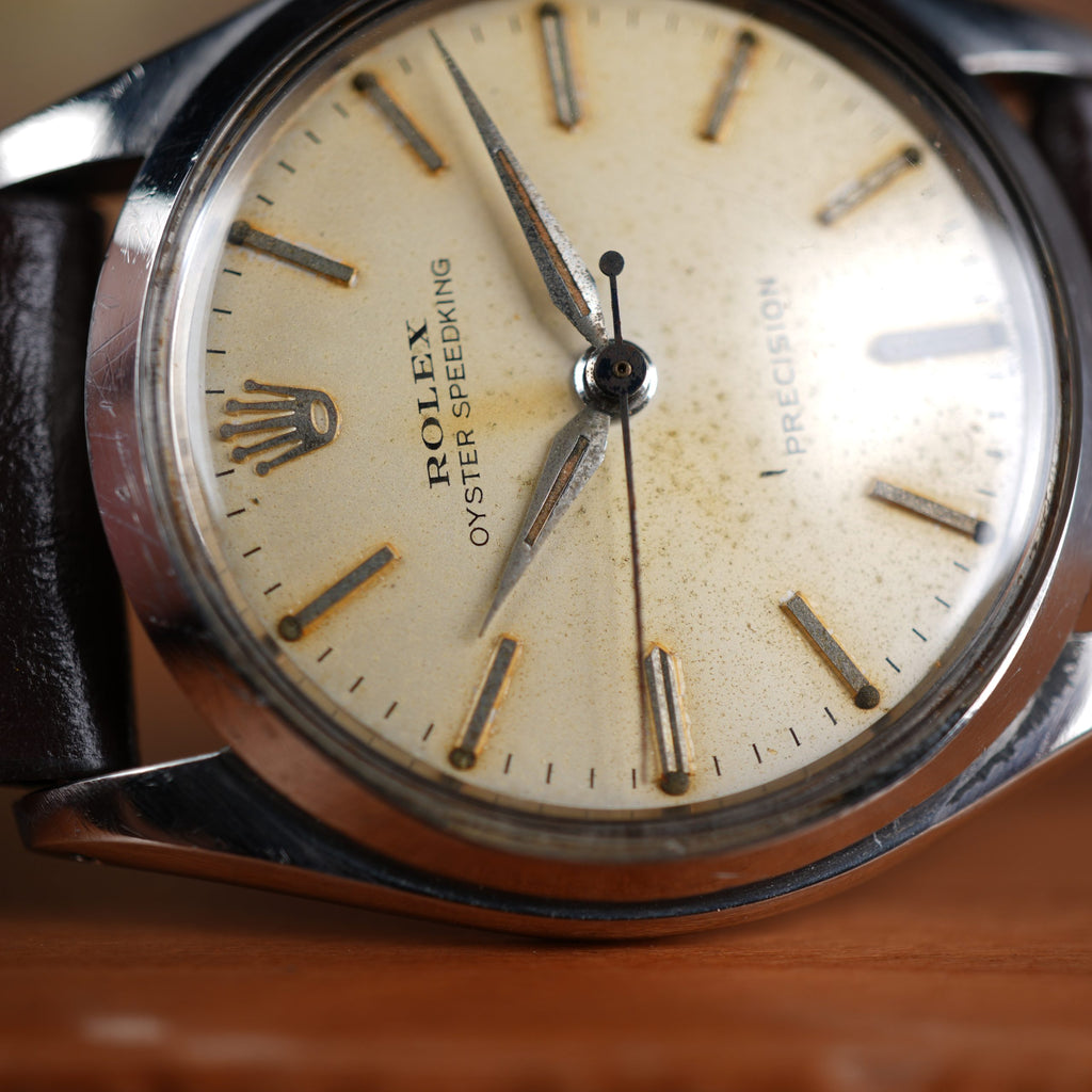 1959 Rolex 6420 Oyster Speedking Original Dial