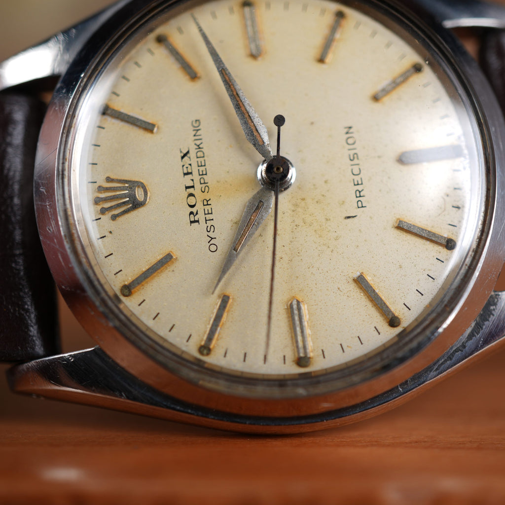 1959 Rolex 6420 Oyster Speedking Original Dial