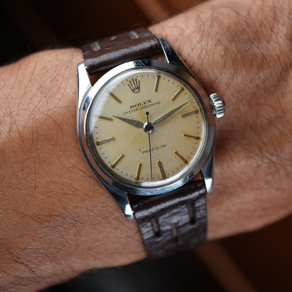 1959 Rolex 6420 Oyster Speedking Original Dial