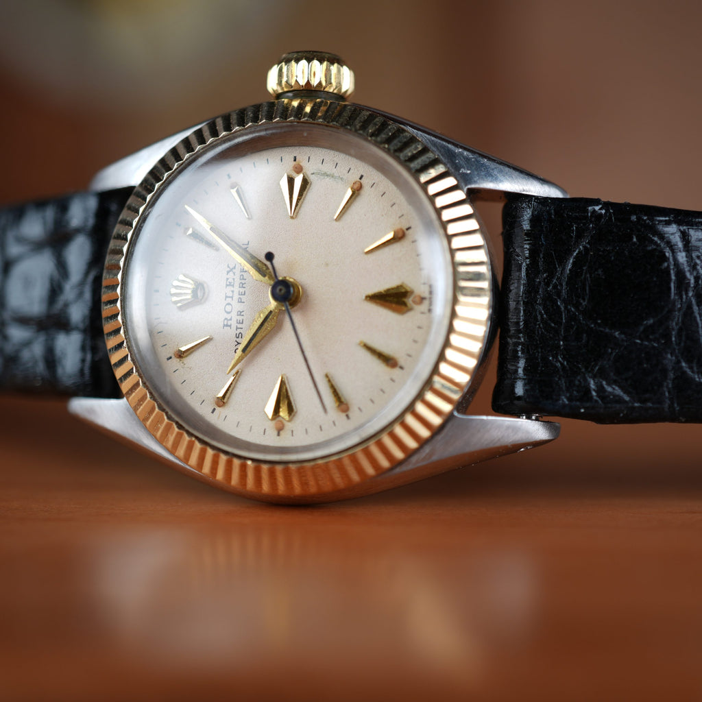 1957 Vintage Rolex 6619 Oyster Perpetual Ladies Watch