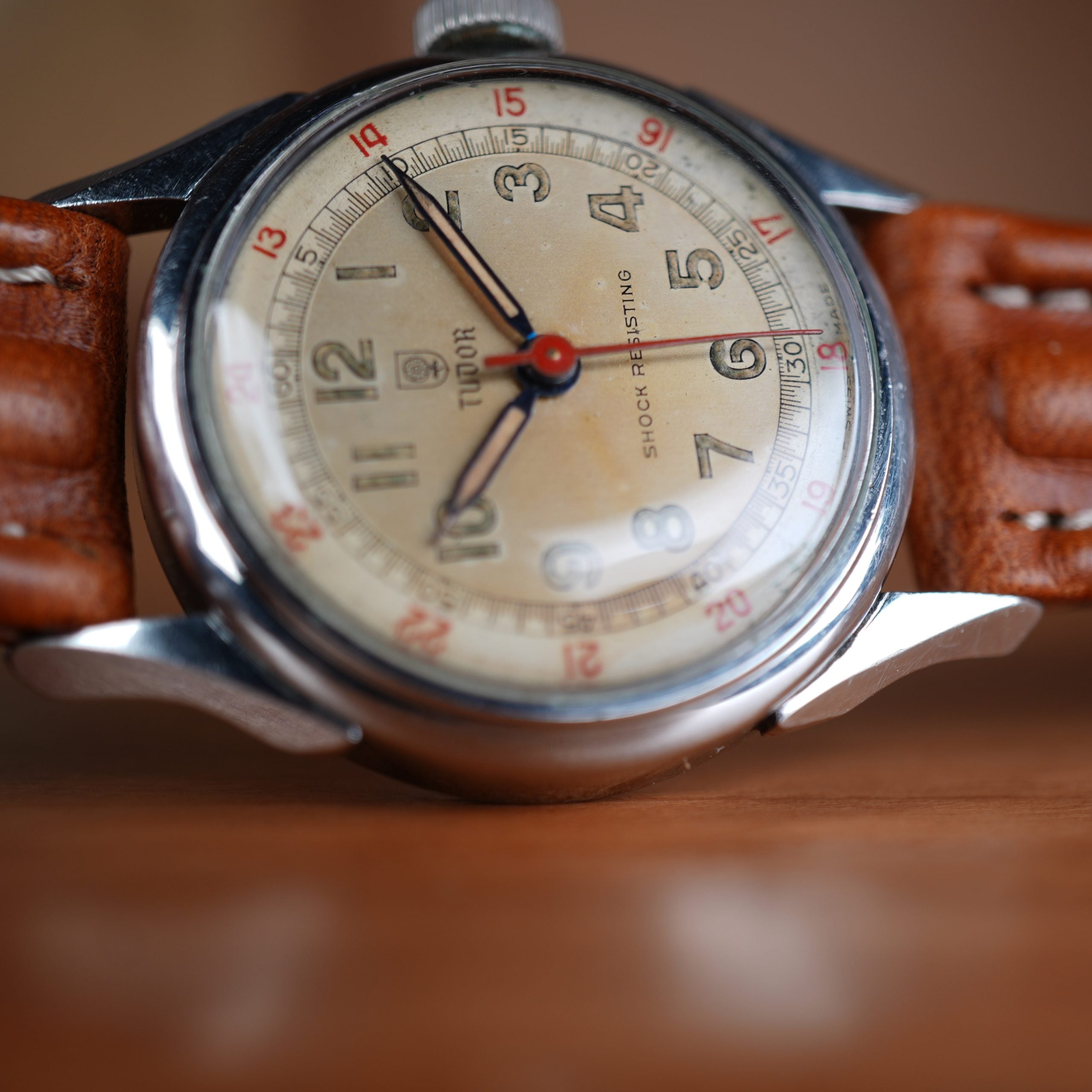 1930’s Vintage Tudor Shock Resisting Army Watch
