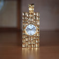 Vintage STREBEL Swiss Pendant Watch Manual Wind Gold Plated Original Dial