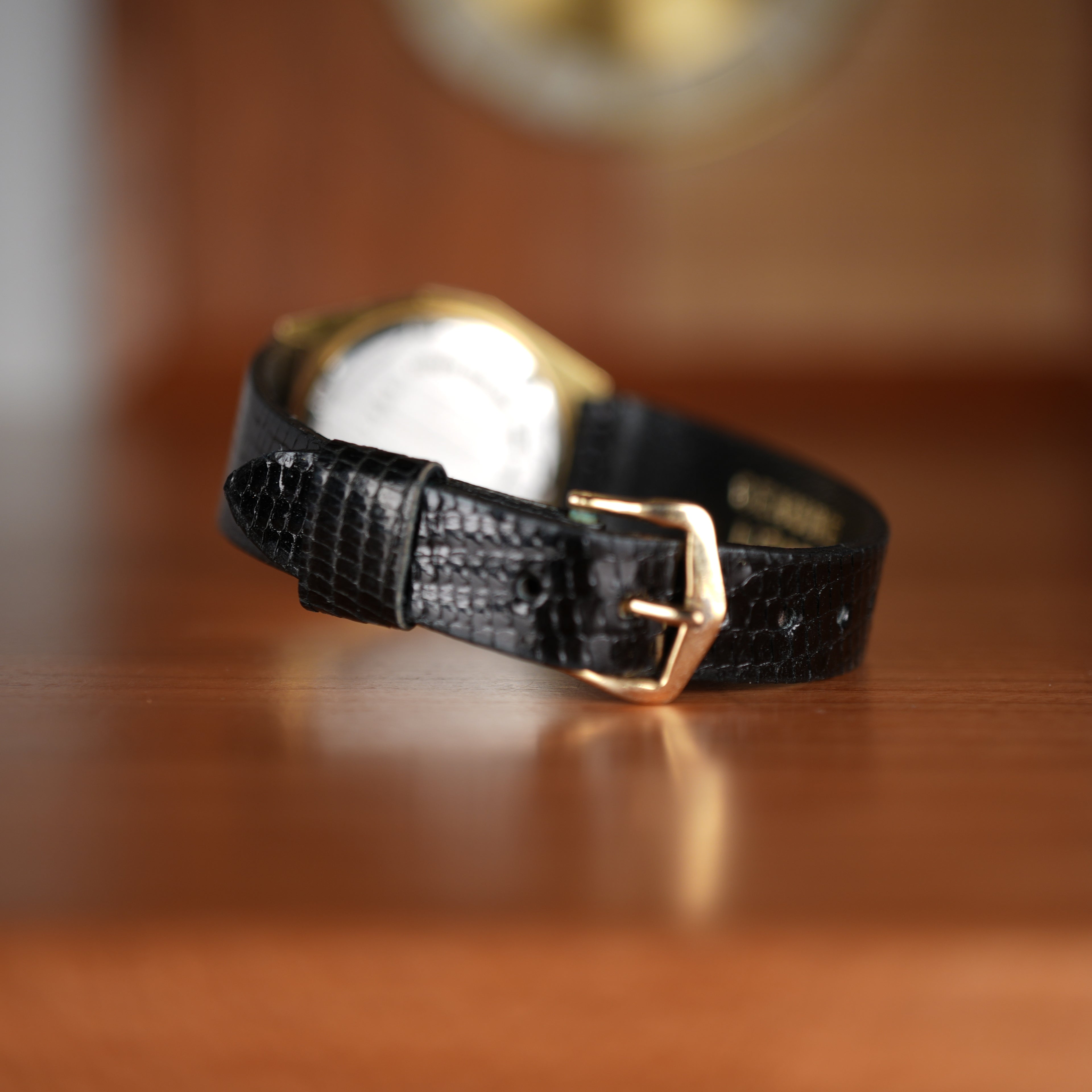 1970’s Bucherer Ladies Watch Manual Date Gold Unique Hexagonal Case