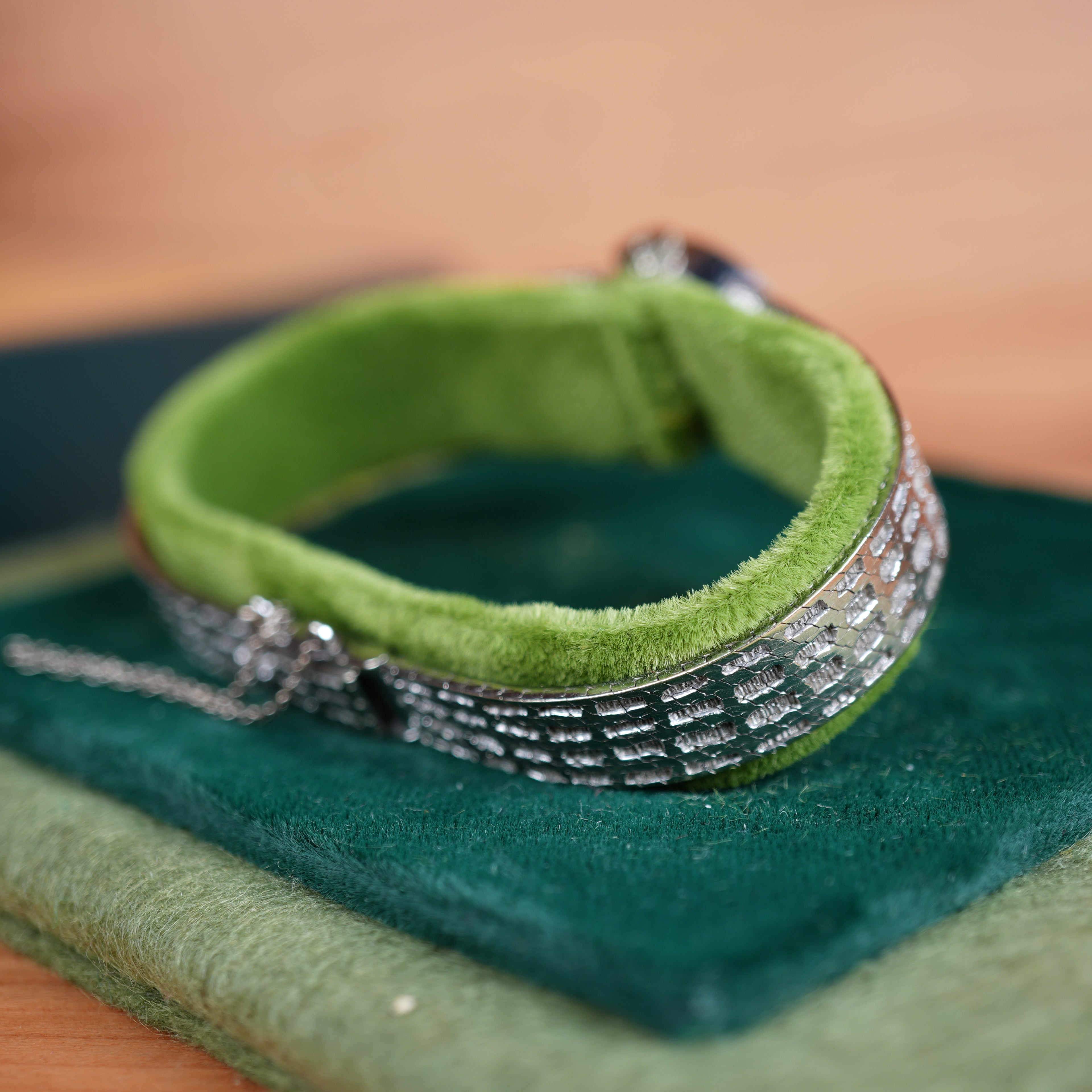 1965 Rolex Orchid 18K White Gold Cocktail Watch with Integrated Solid Rope Bracelet with Box