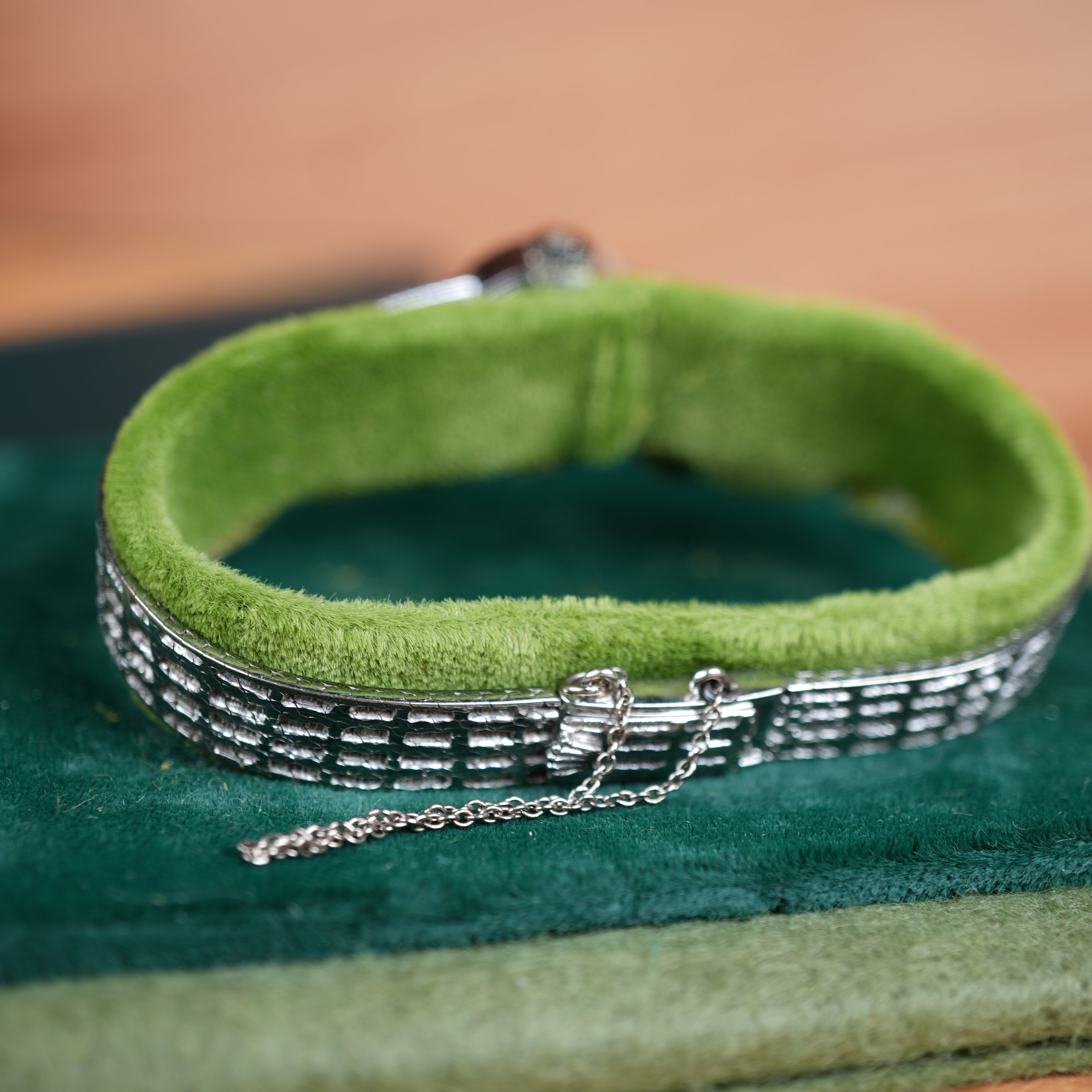 1965 Rolex Orchid 18K White Gold Cocktail Watch with Integrated Solid Rope Bracelet with Box