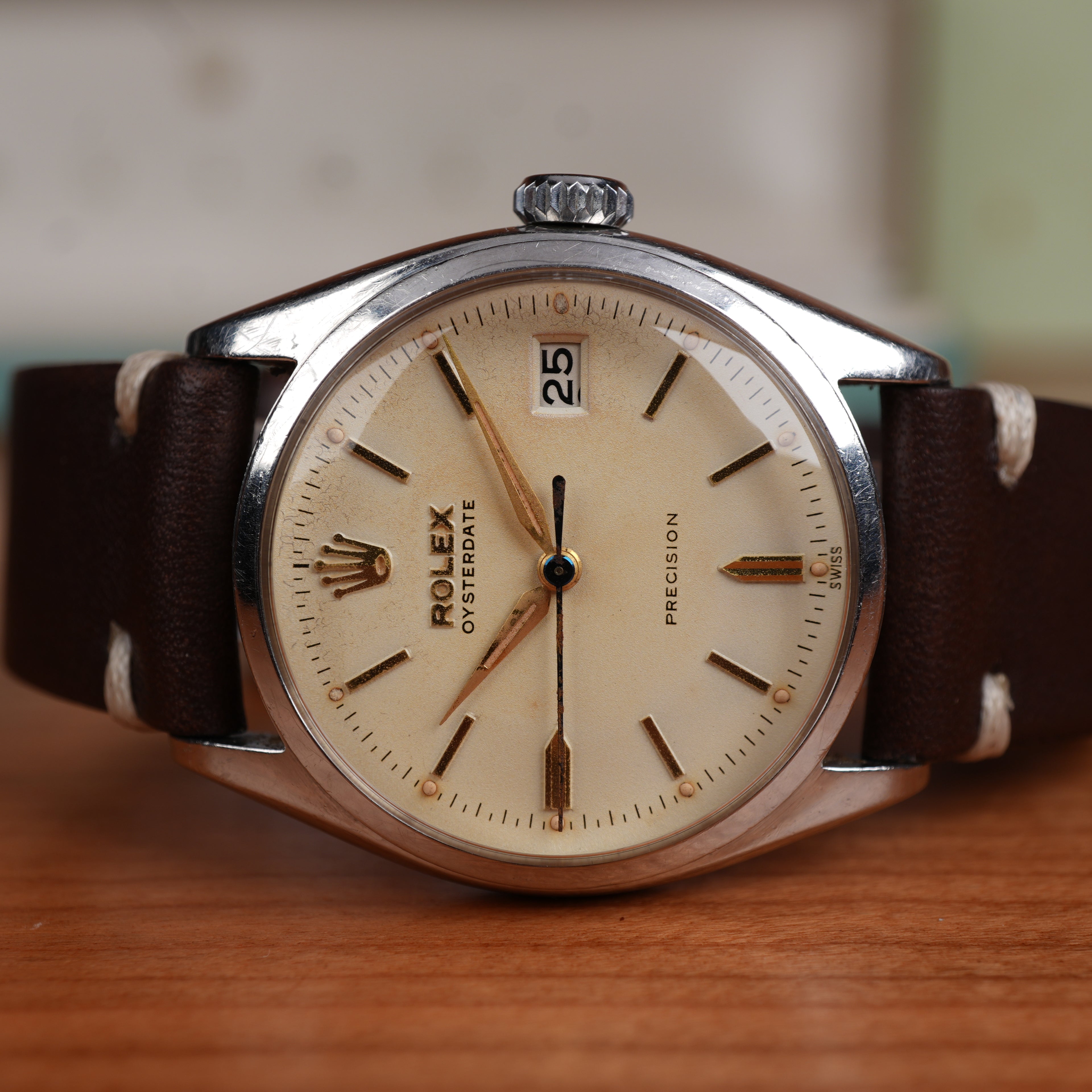 1951 Rolex Oyster Precision 6094 Exceptional Original Condition