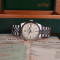 1960 Rolex Datejust 6605 Unpolished Exceptional and Remarkably Complete Collector's Set