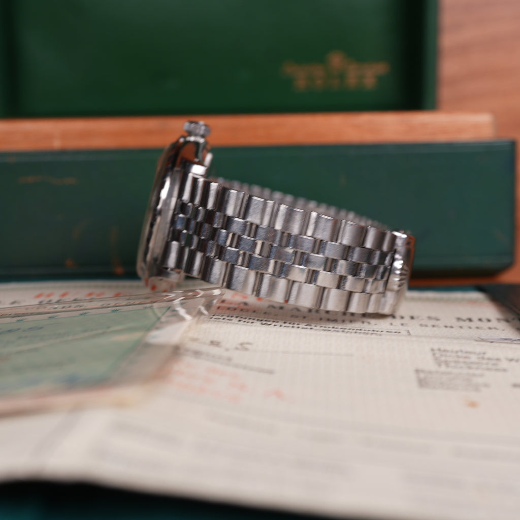 1960 Rolex Datejust 6605 Unpolished Exceptional and Remarkably Complete Collector's Set