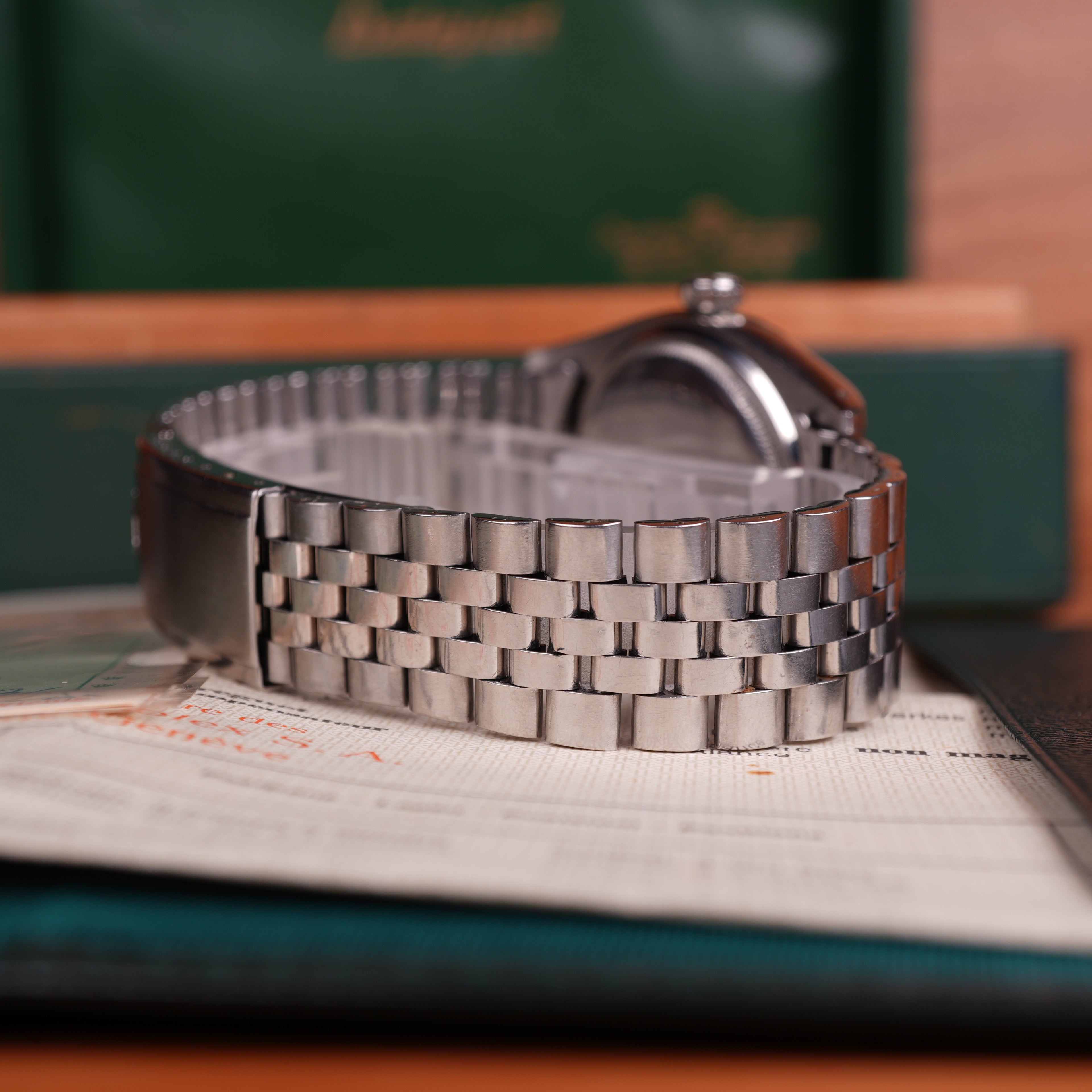 1960 Rolex Datejust 6605 Unpolished Exceptional and Remarkably Complete Collector's Set