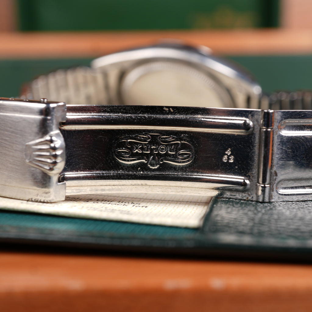 1960 Rolex Datejust 6605 Unpolished Exceptional and Remarkably Complete Collector's Set
