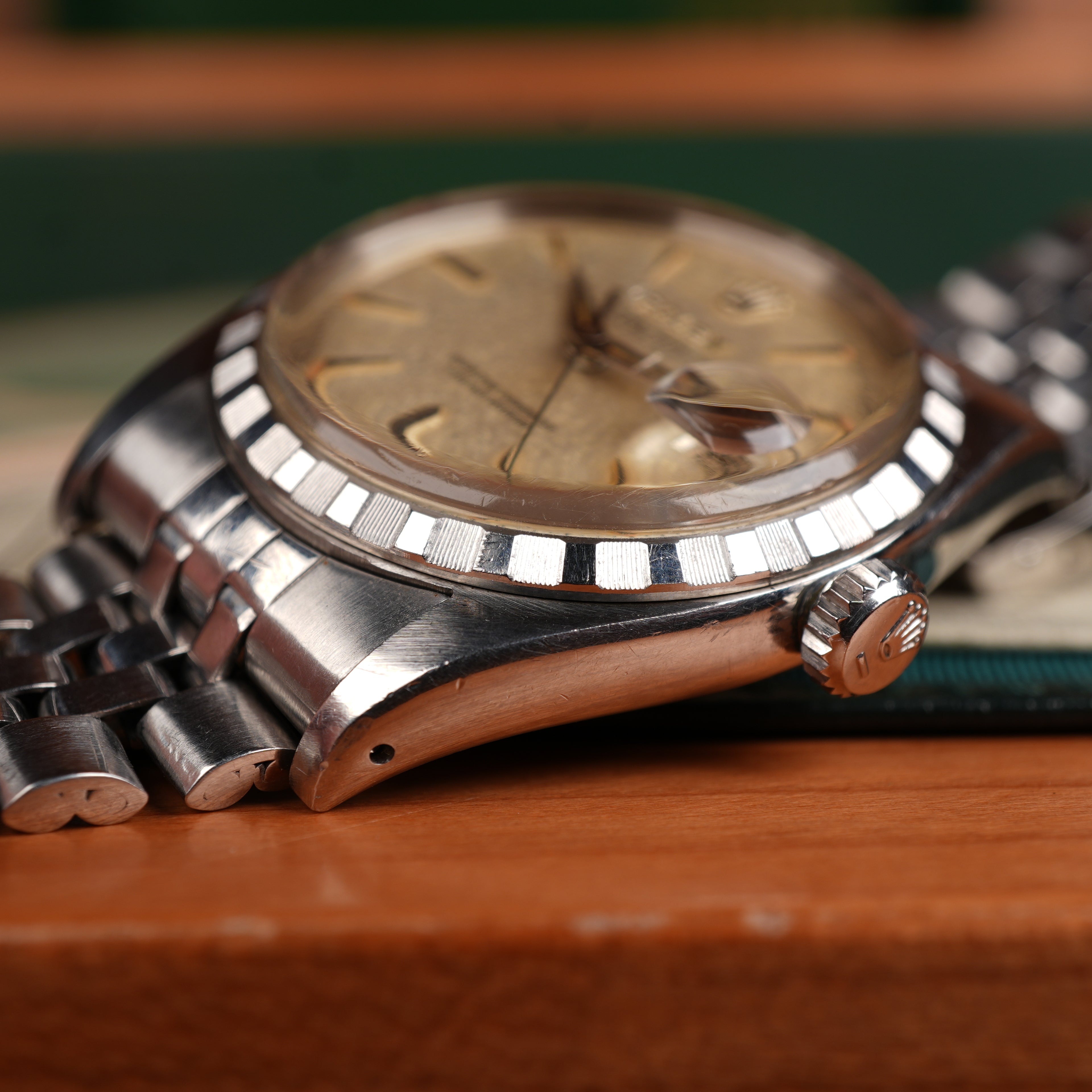1960 Rolex Datejust 6605 Unpolished Exceptional and Remarkably Complete Collector's Set