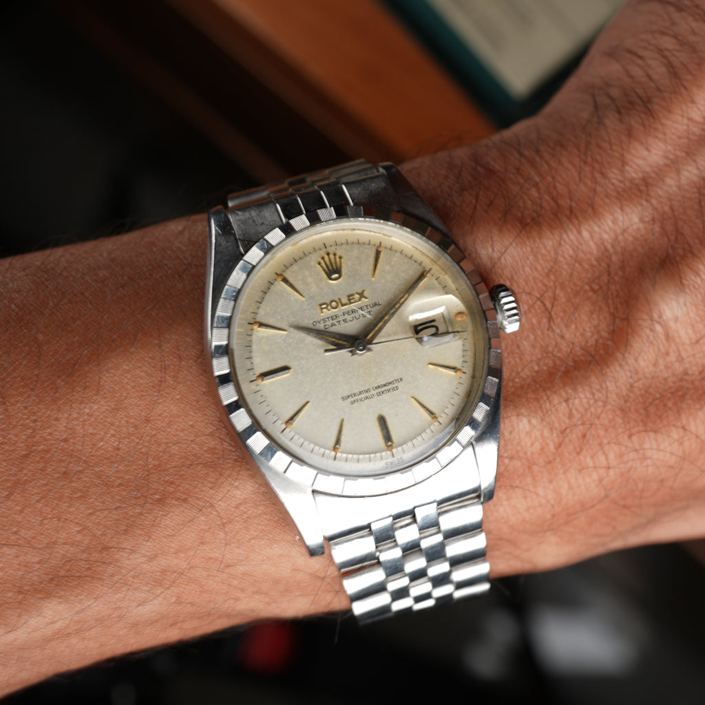 1960 Rolex Datejust 6605 Unpolished Exceptional and Remarkably Complete Collector's Set