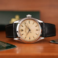 1954 Rolex Oyster Speedking 6420 31mm Original Incredible Dial - Rolex Service History