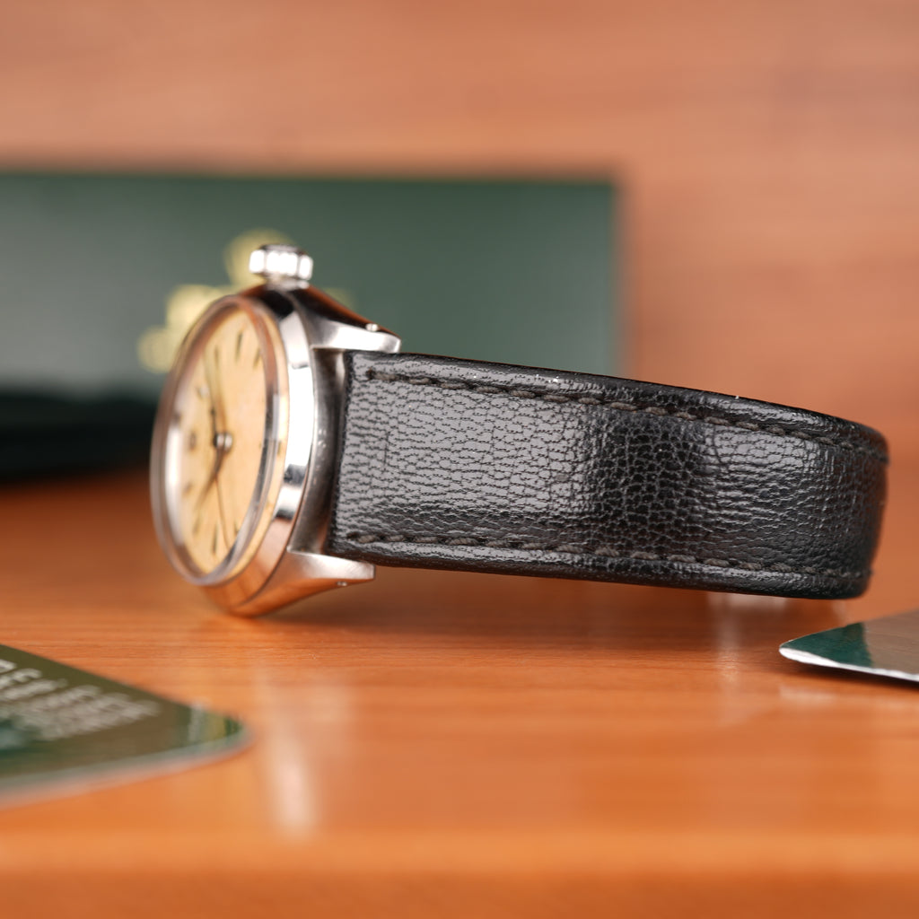 1954 Rolex Oyster Speedking 6420 31mm Original Incredible Dial - Rolex Service History