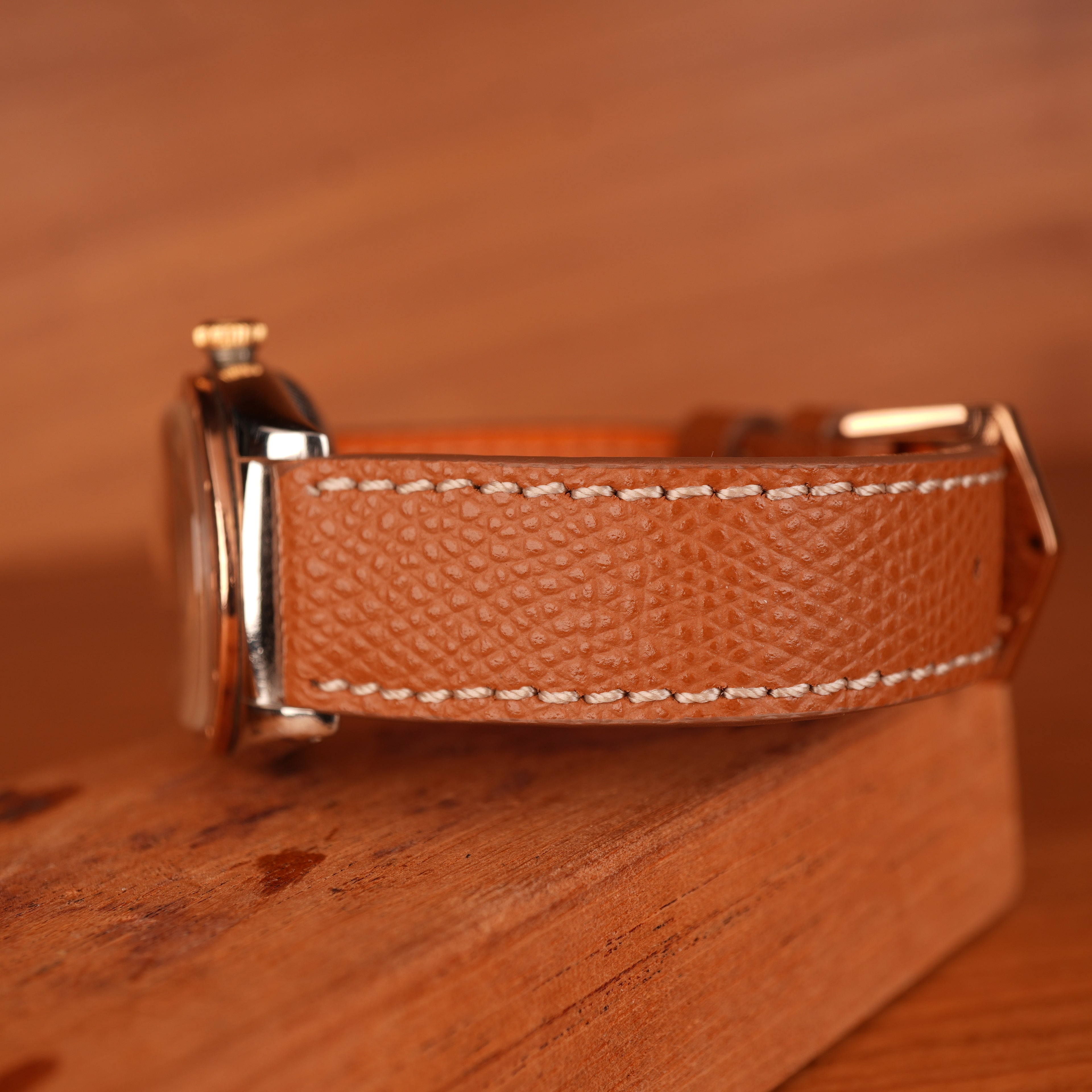 1939 Rolex Bubbleback 3372 Stainless Steel & Rose Gold with Salmon Dial