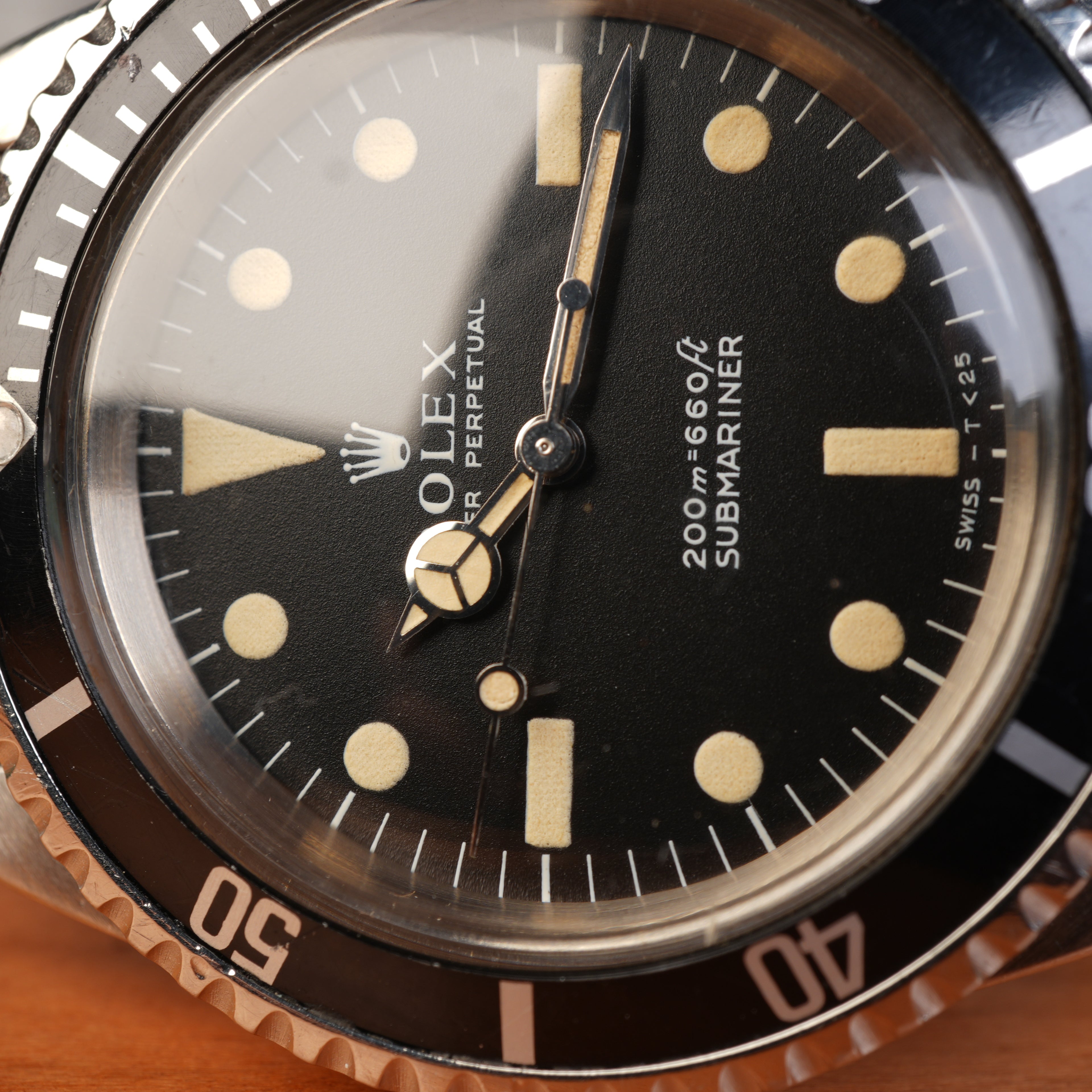 1969 Rolex Submariner 5513 Unpolished Unserviced Exceptional Original Owner Full Set