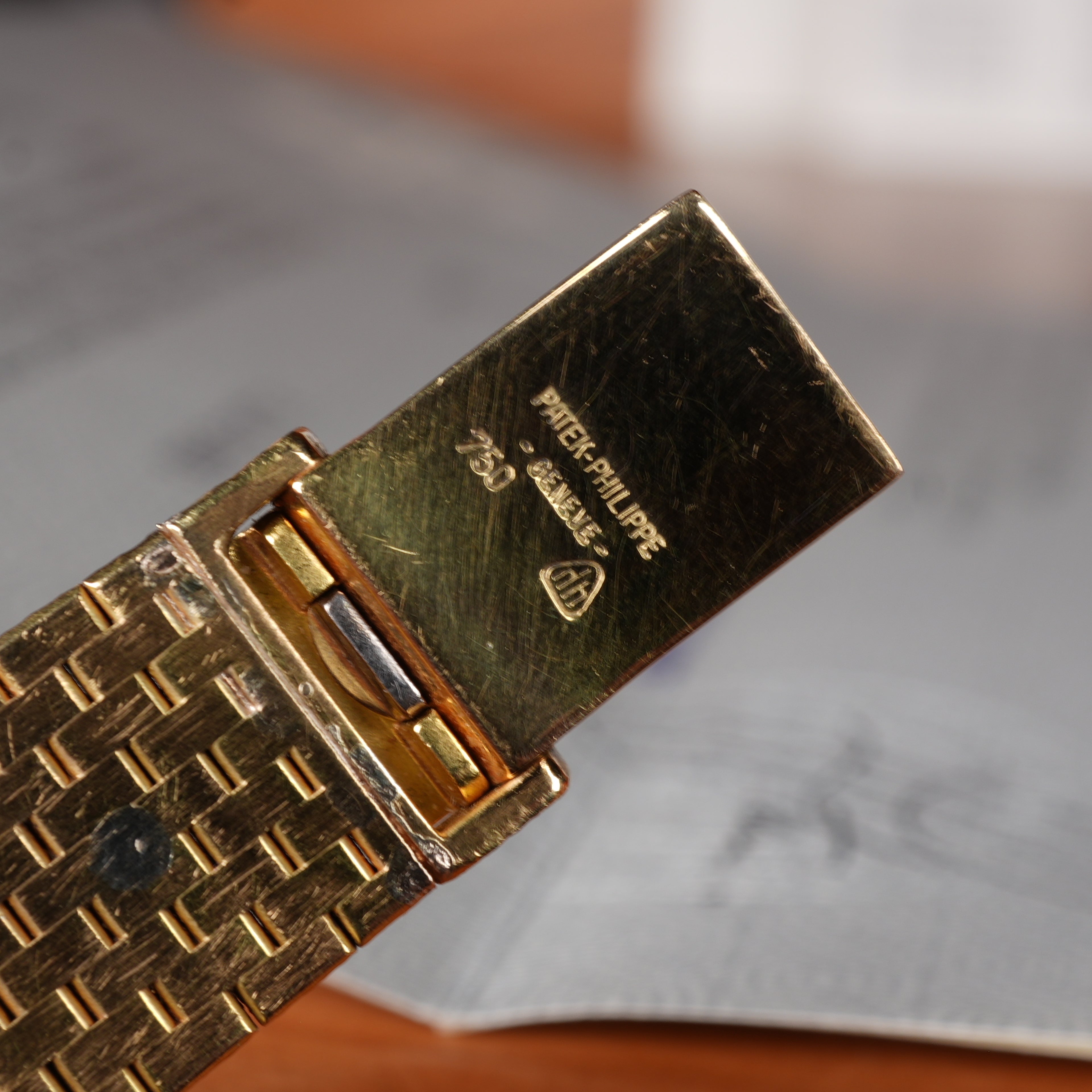1981 Patek Philippe Golden Ellipse Ref. 3371/1 18K Yellow Gold Beyer Double Signed Full Set