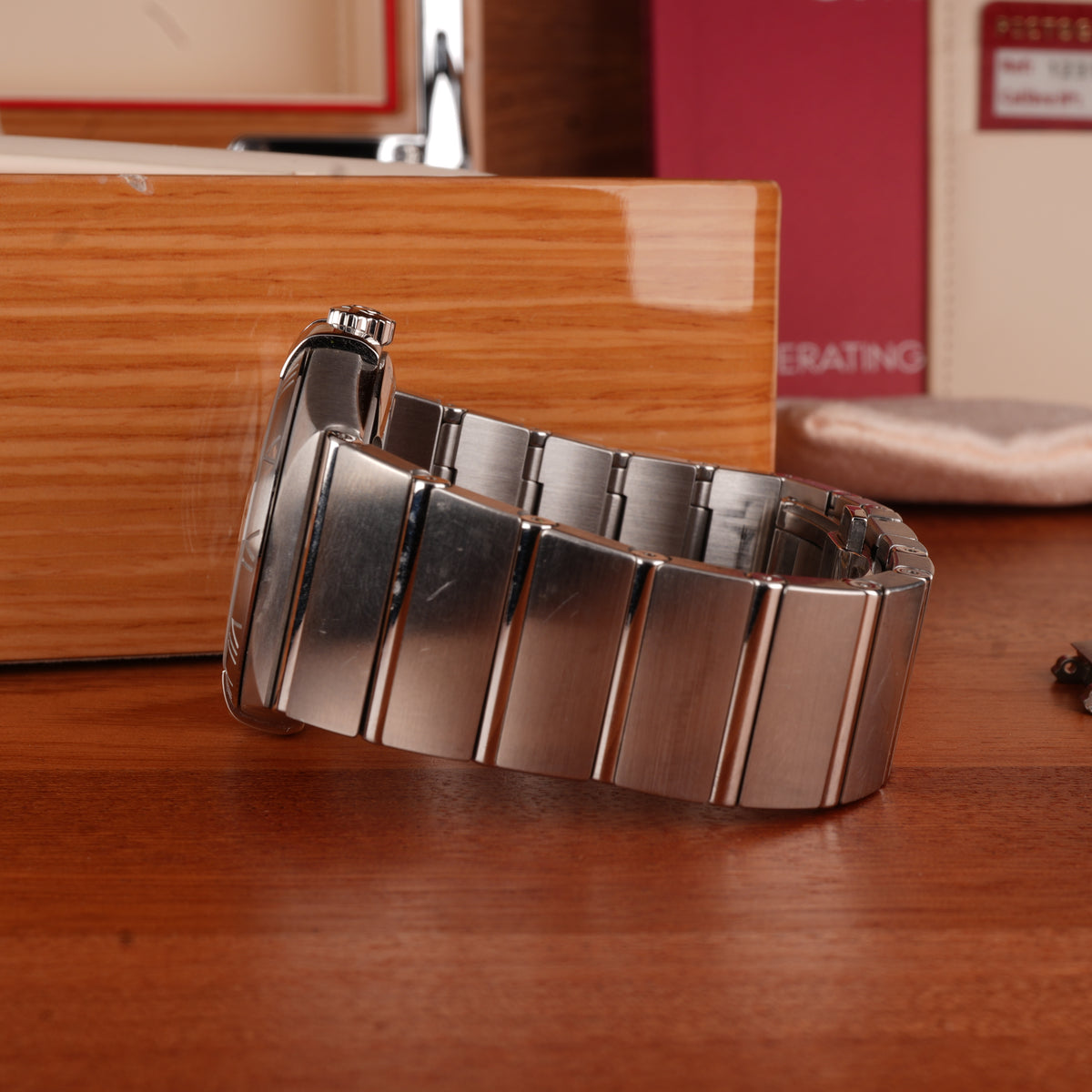 2016 Omega Constellation Co-Axial 35mm One Owner Box and Card