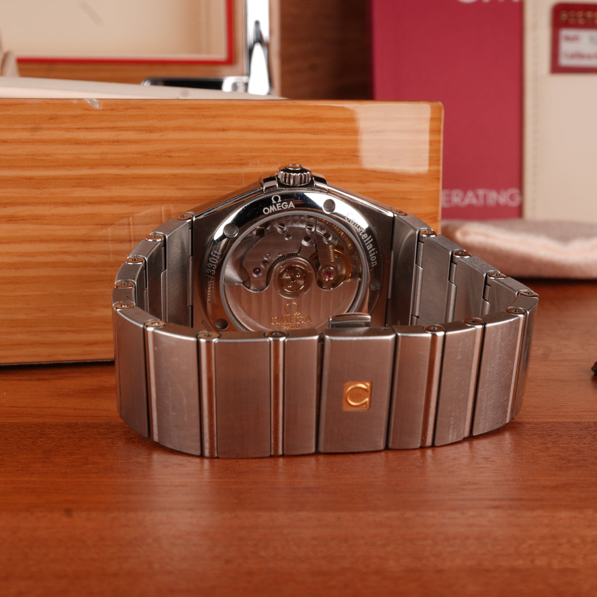 2016 Omega Constellation Co-Axial 35mm One Owner Box and Card