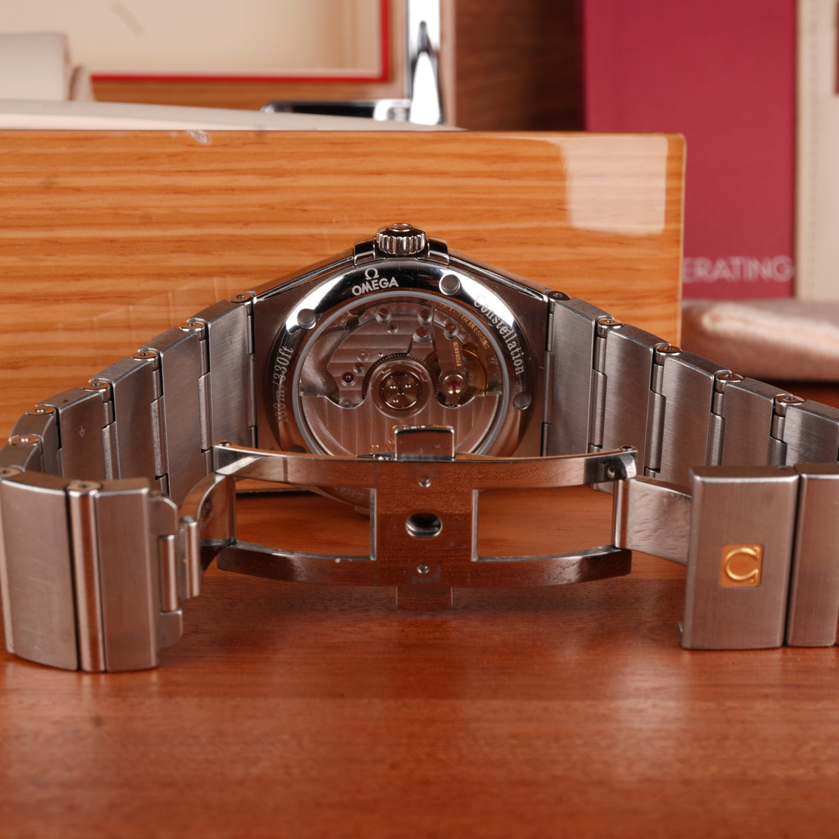 2016 Omega Constellation Co-Axial 35mm One Owner Box and Card