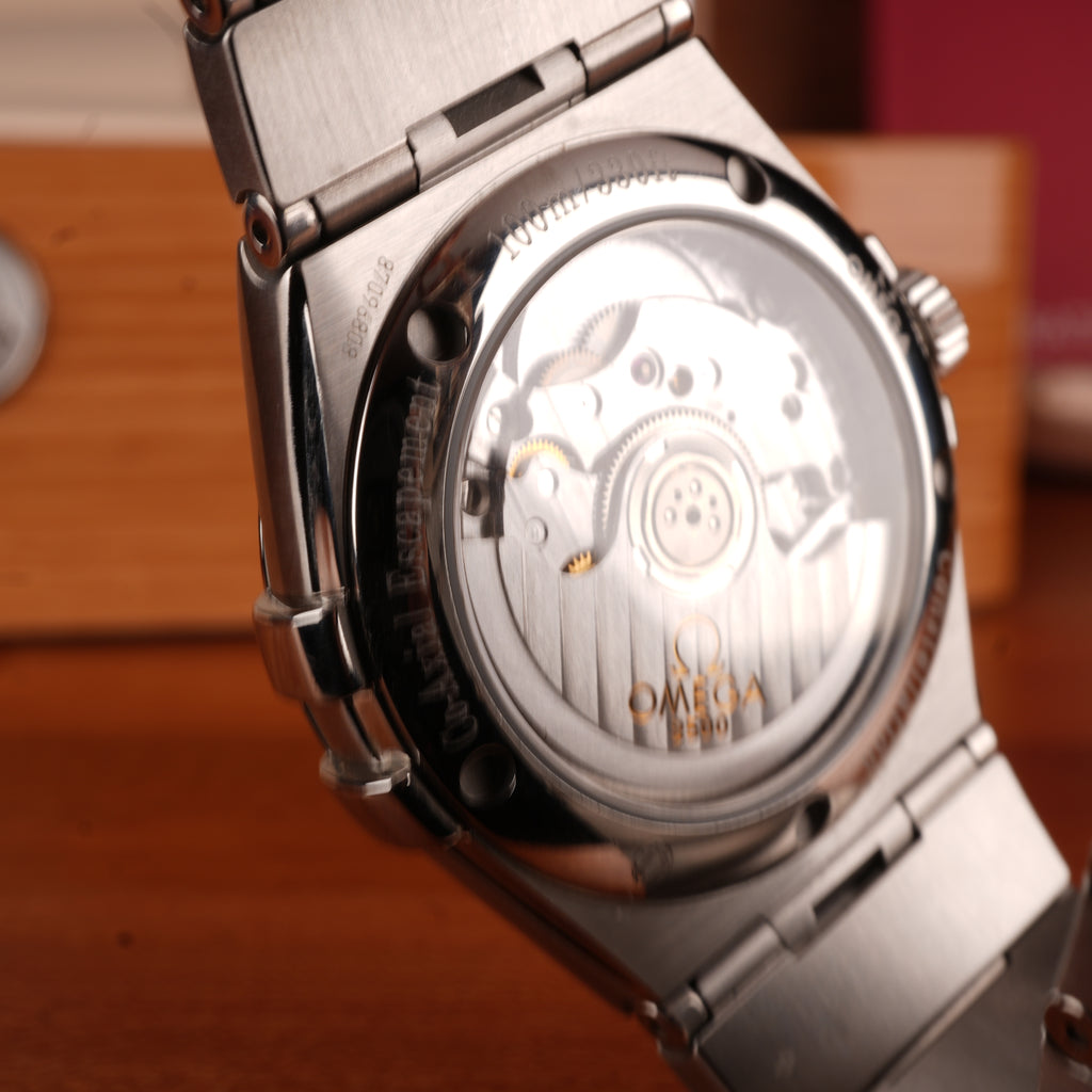 2016 Omega Constellation Co-Axial 35mm One Owner Box and Card