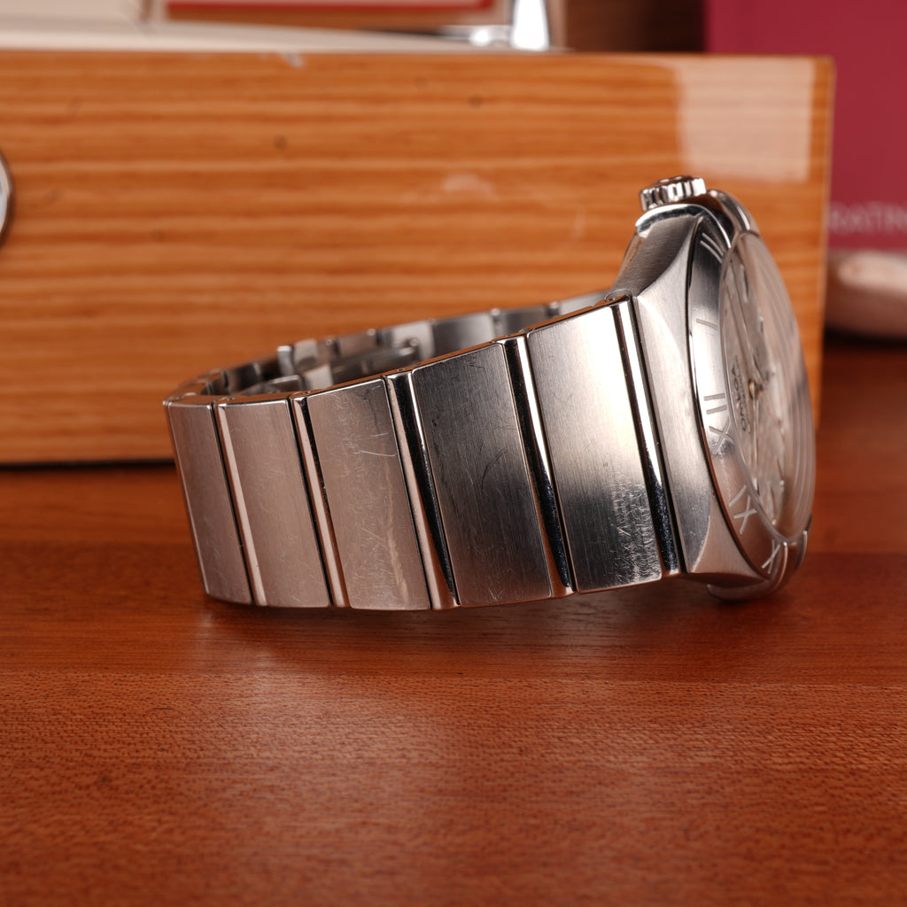 2016 Omega Constellation Co-Axial 35mm One Owner Box and Card